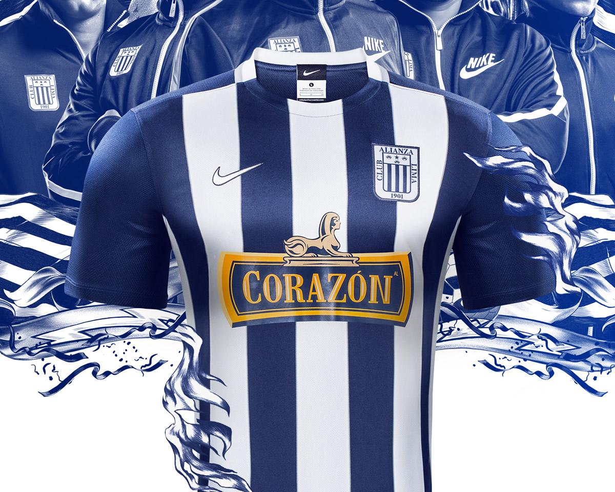 Camisetas Nike de Alianza Lima 2015