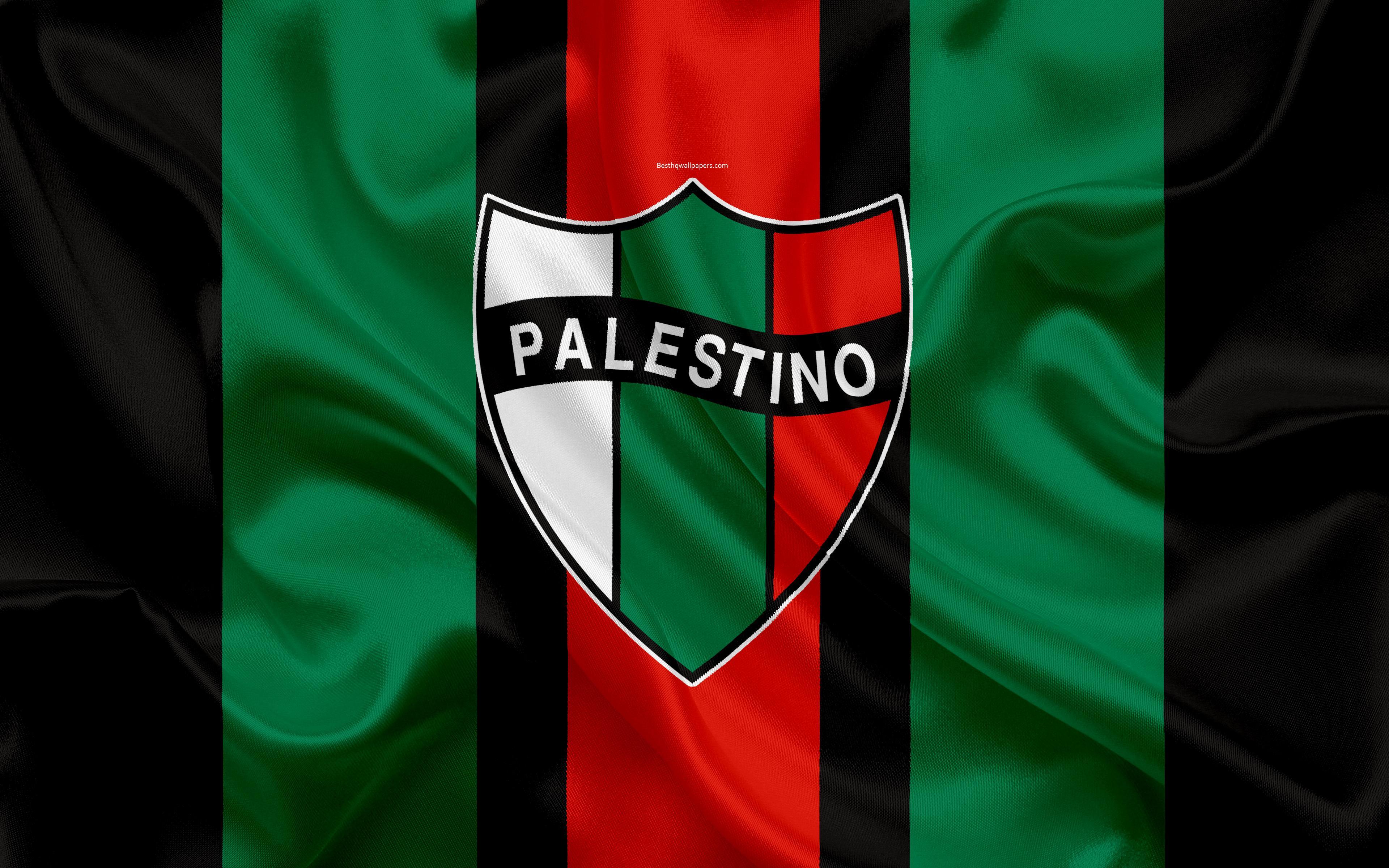 Download wallpaper CD Palestino, 4k, Chilean football club, silk