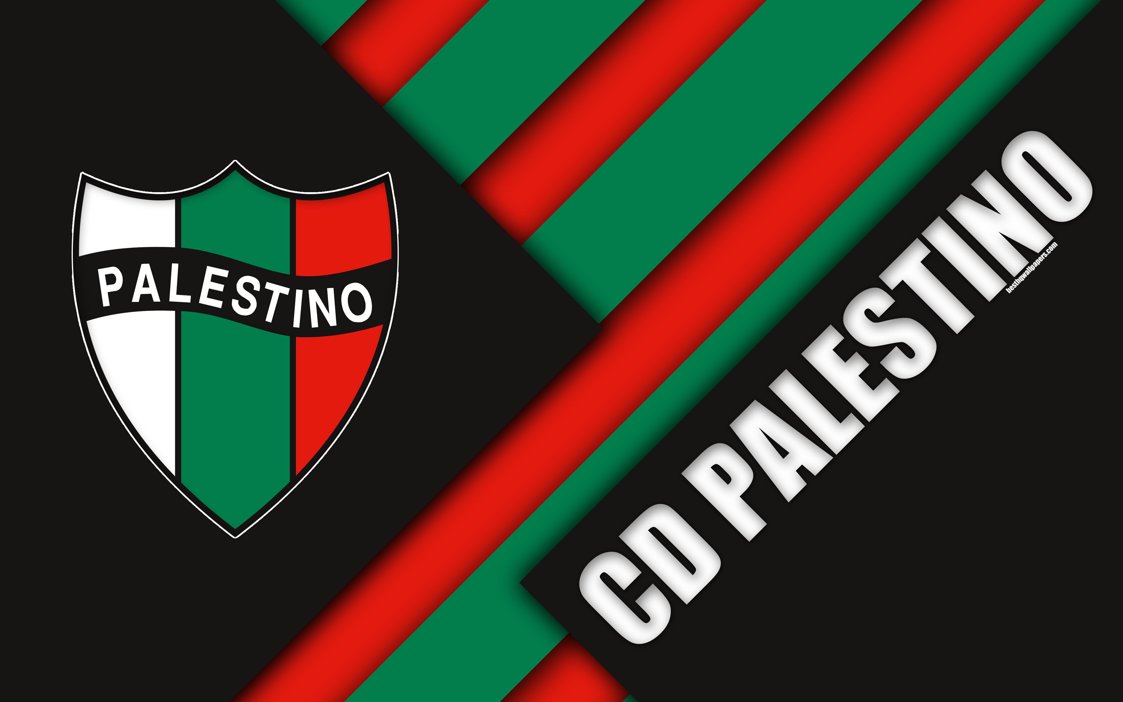 Download wallpaper Club Deportivo Palestino, 4k, Chilean football