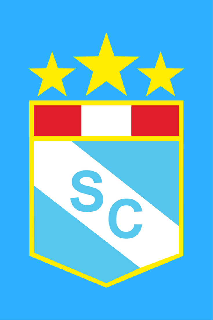 Sporting Cristal of Peru crest. Football crests. Team