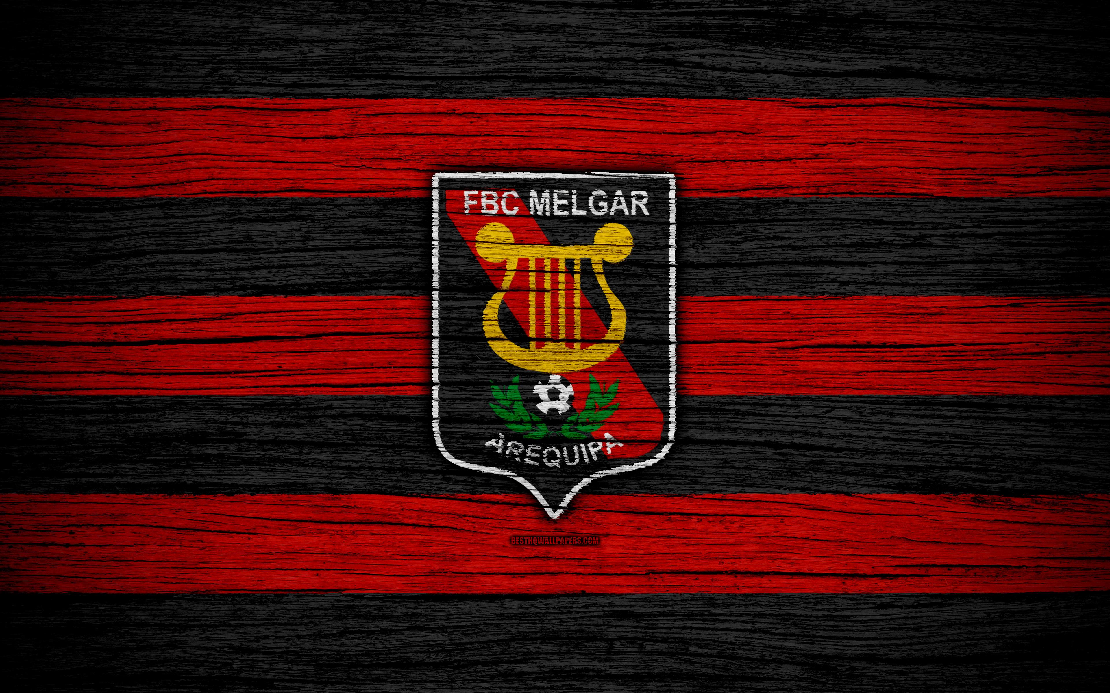 Download wallpaper FBC Melgar FC, 4k, Peruvian Primera Division