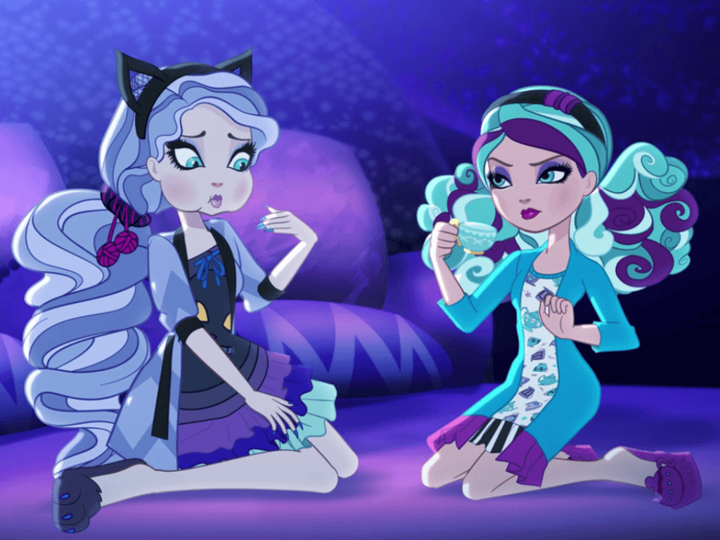 Kitty cheshire and Maddie hatter's getting fairest looks are