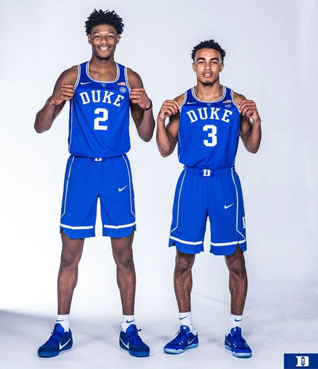 Cam Reddish and Tre Jones. Duke Blue Devils. Duke basketball, Duke
