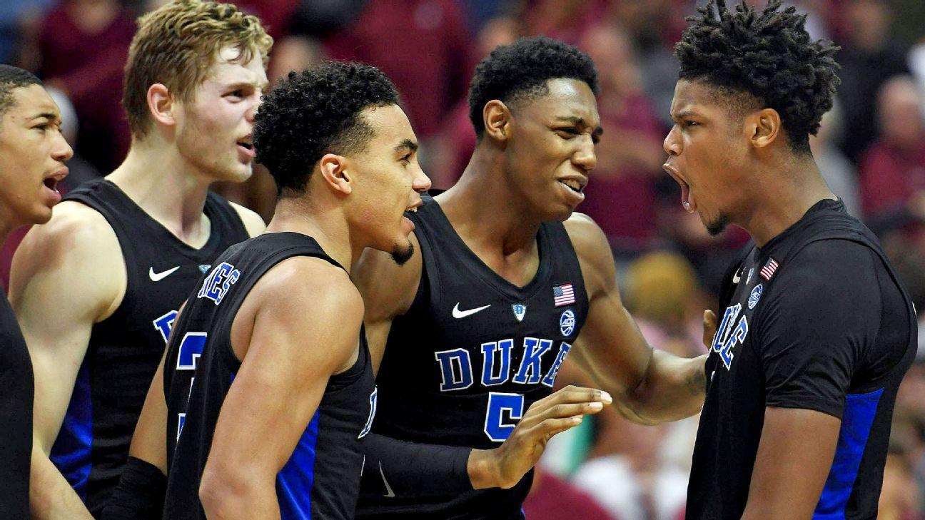 Cam Reddish 3 Pointer With 0.8 Seconds Left Lifts Duke Over