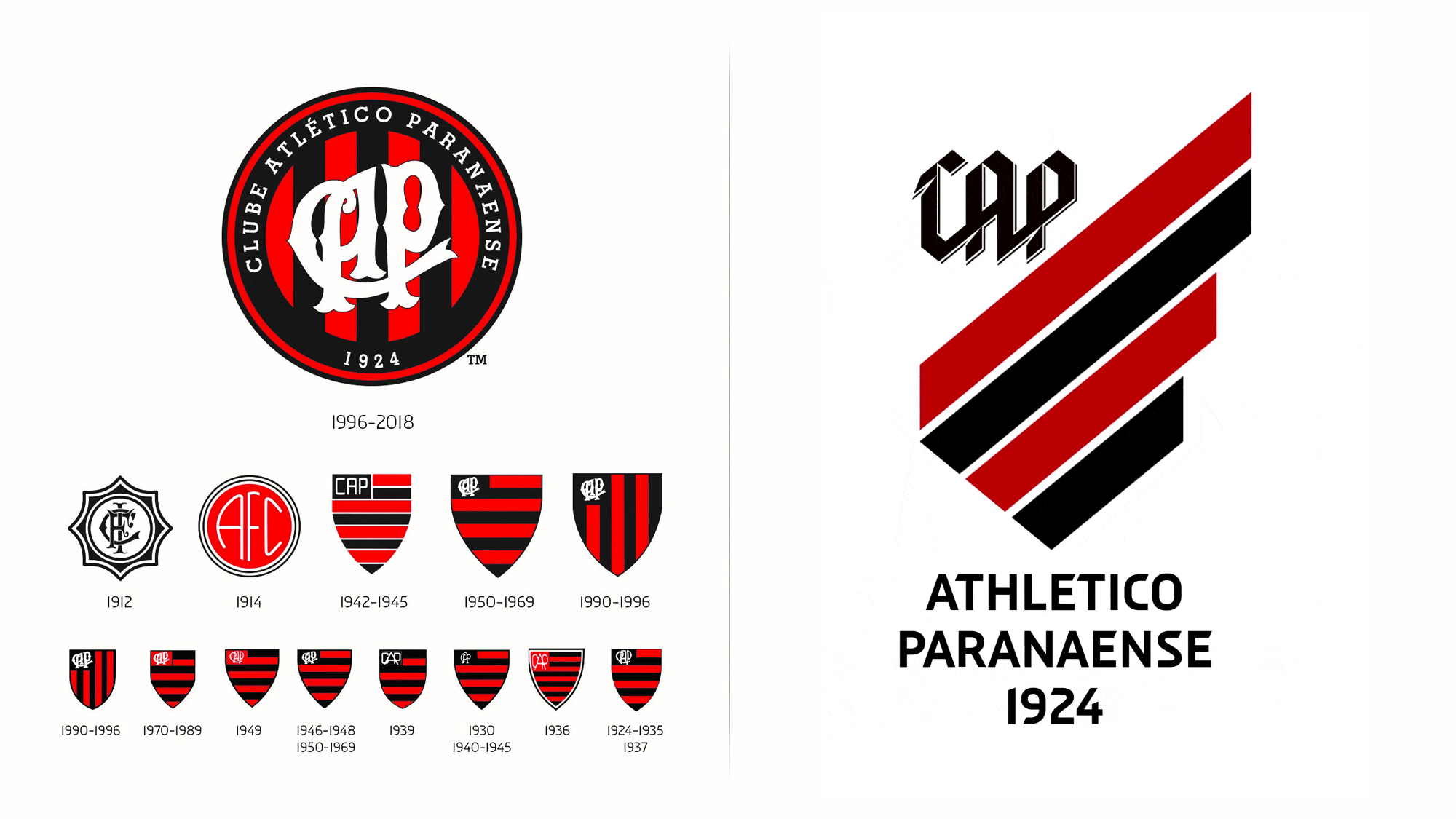 Brand New: New Logo and Identity for Club Athletico Paranaense