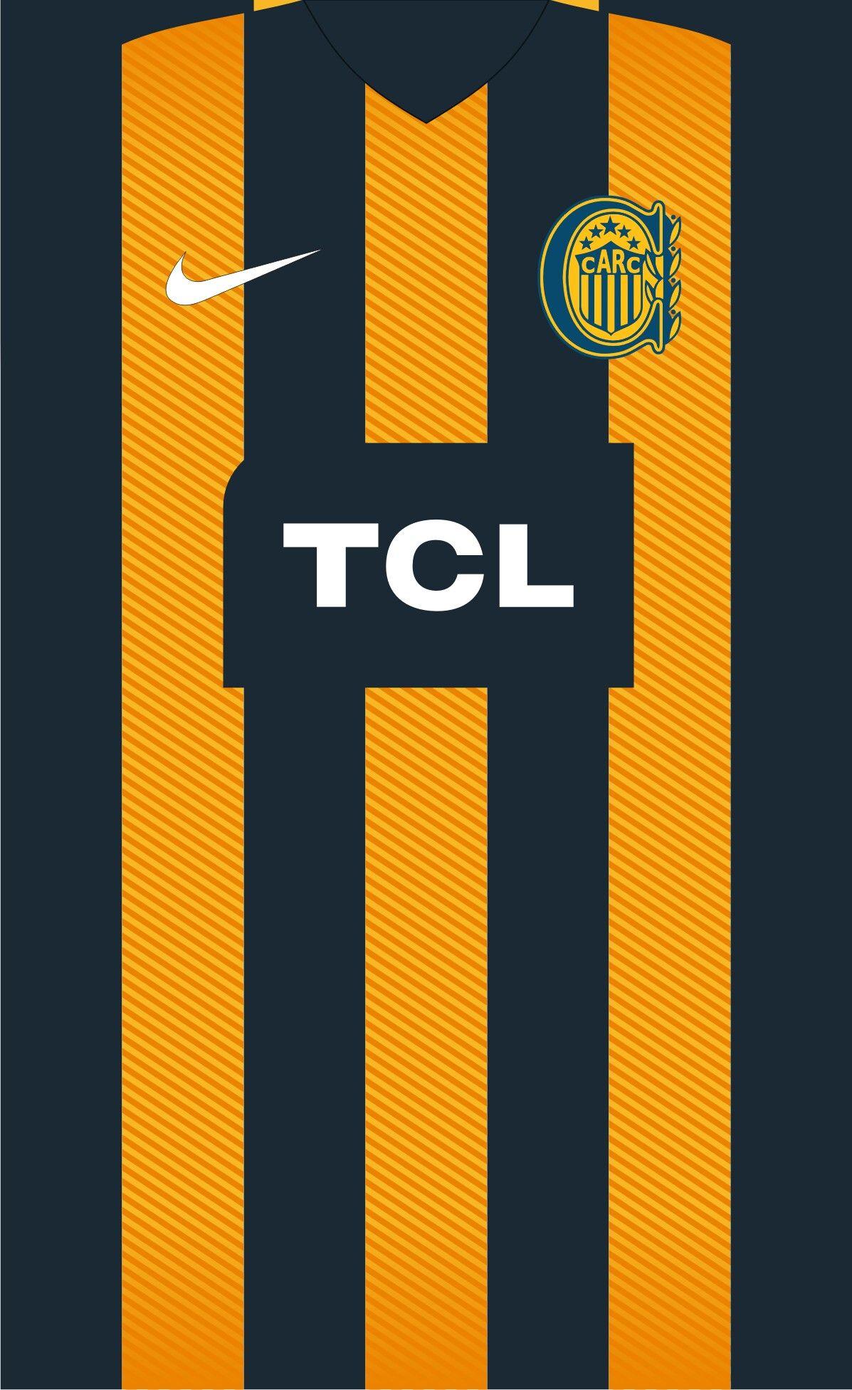 CA Rosario Central Titular 2018. Shirts. Soccer kits