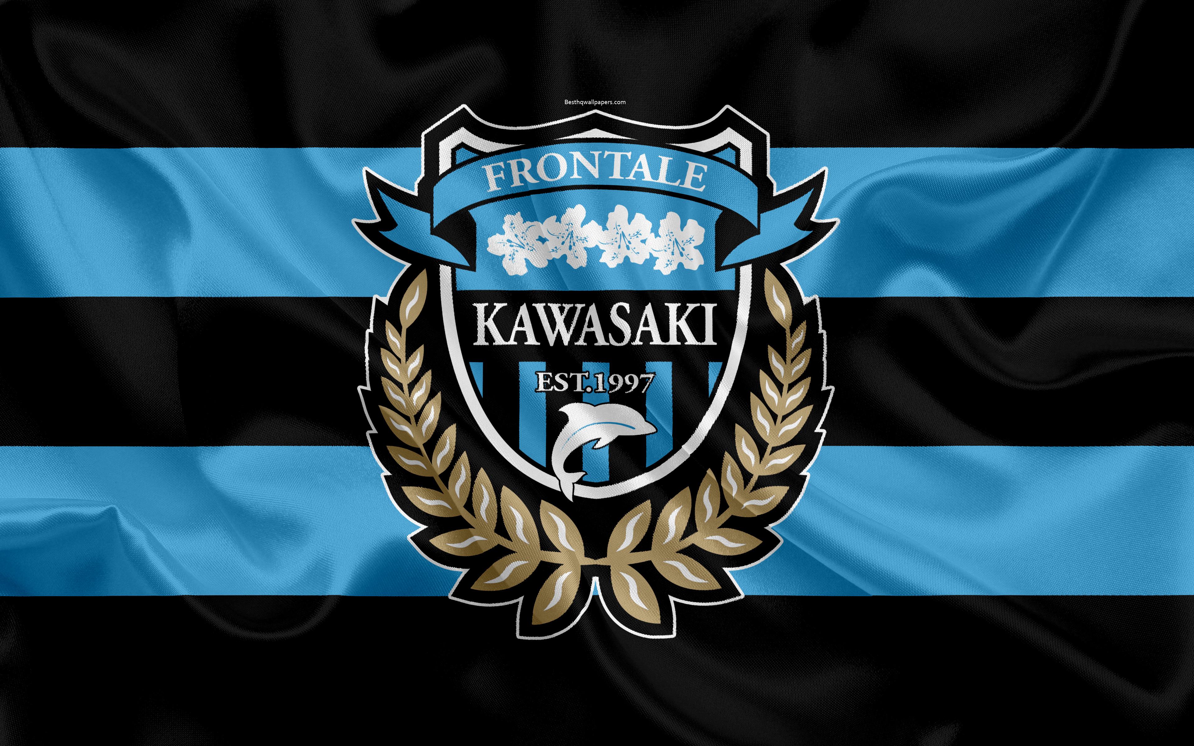 Download wallpaper Kawasaki Frontale, FC, 4k, Japanese football