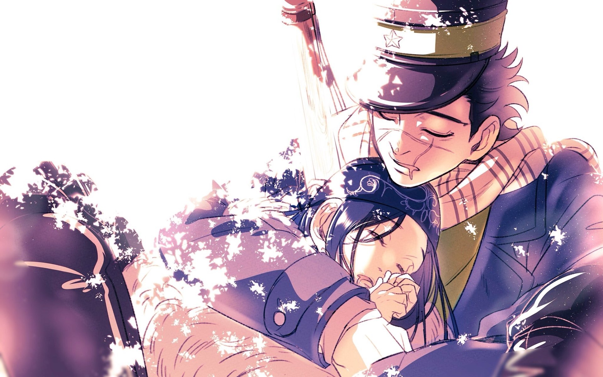 Download wallpaper Asirpa, Saichi Sugimoto, manga, protagonist