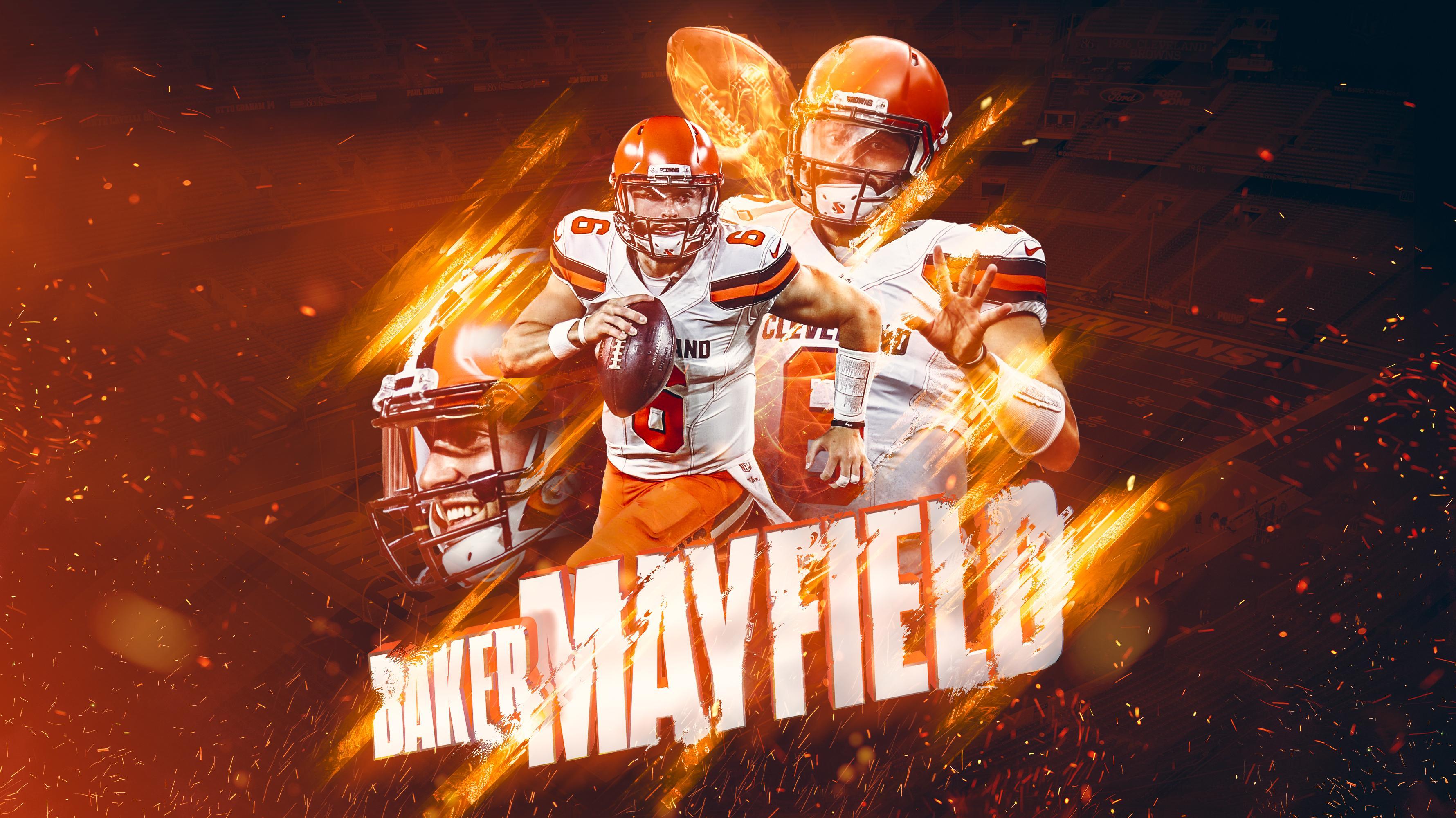 Baker Mayfield Desktop Wallpaper