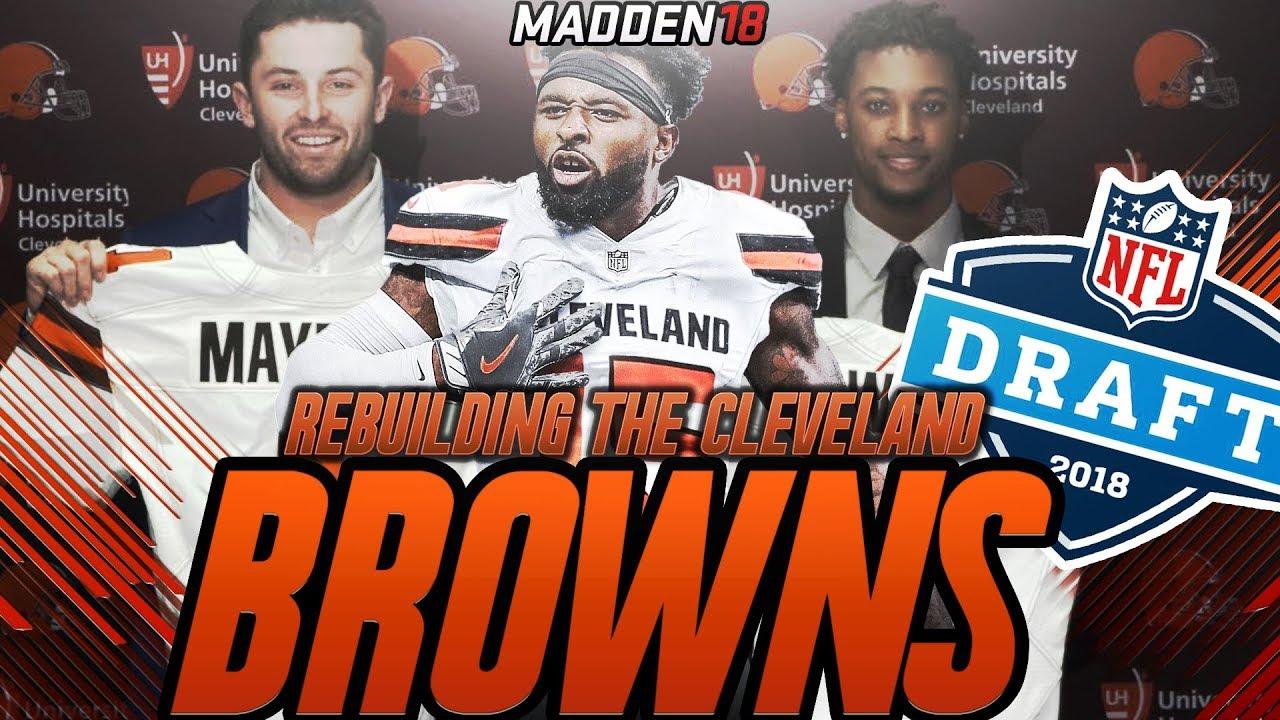 Rebuilding The Cleveland Browns. Baker Mayfield for Rookie
