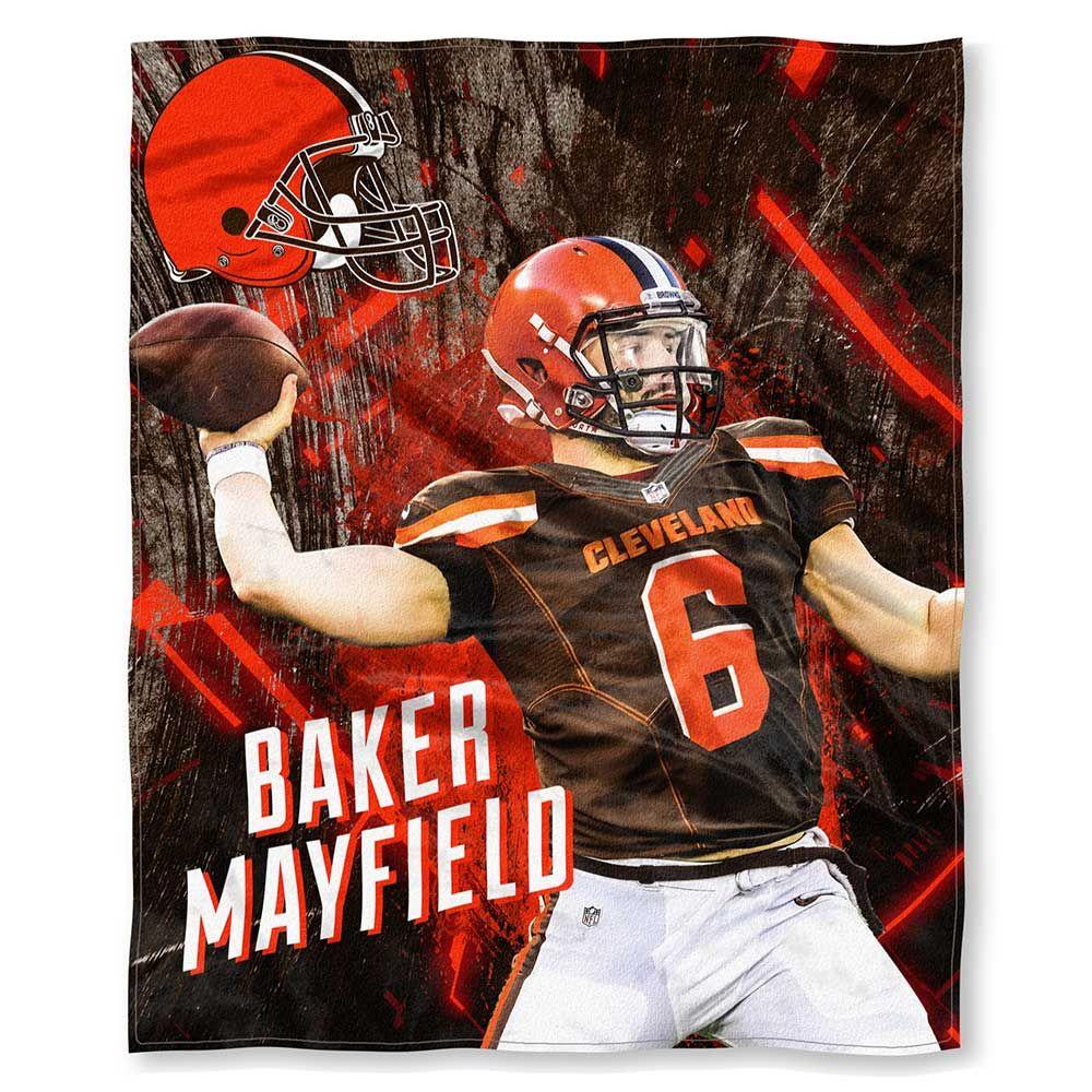 Baker Mayfield Browns NFLPA Players HD Silk Touch Throw