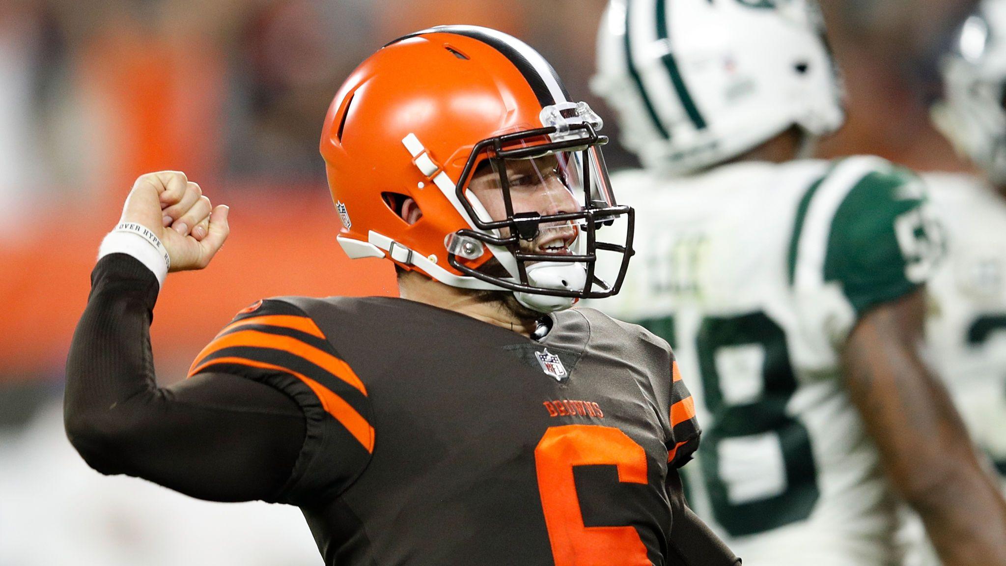New York Jets 17 21 Cleveland Browns: Baker Mayfield Stars As Browns