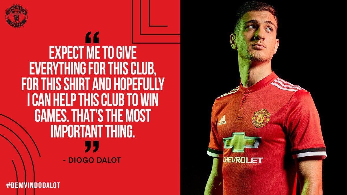 Diogo Dalot. Sign on the dotted line. American