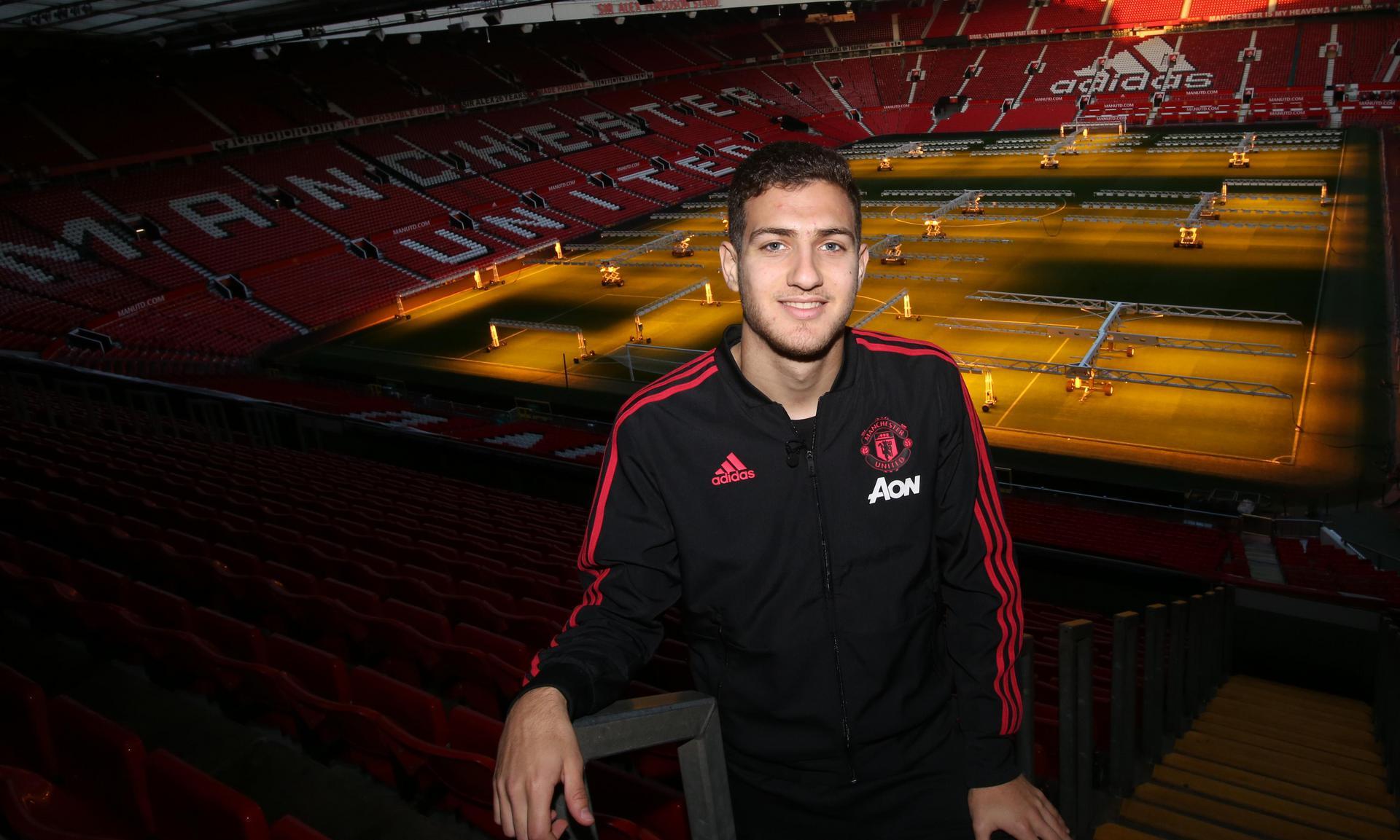 Gallery Diogo Dalot tour of Old Trafford