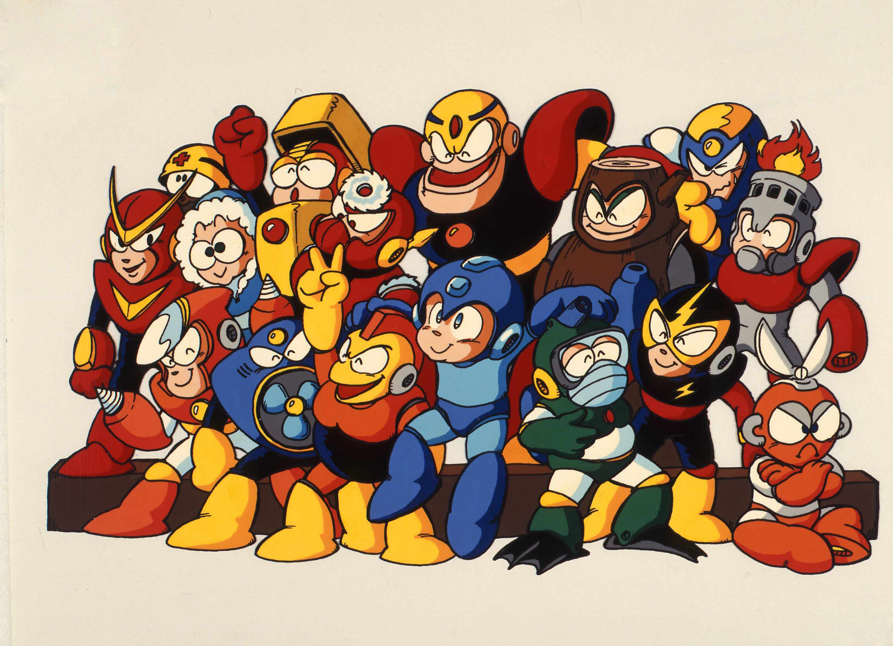 classic megaman wallpaper