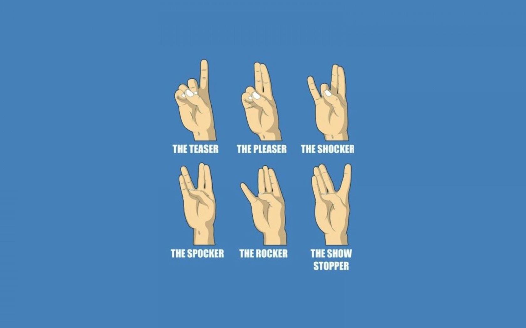 Signs, Fingers, Funny Signs, Funny Fingers Signs