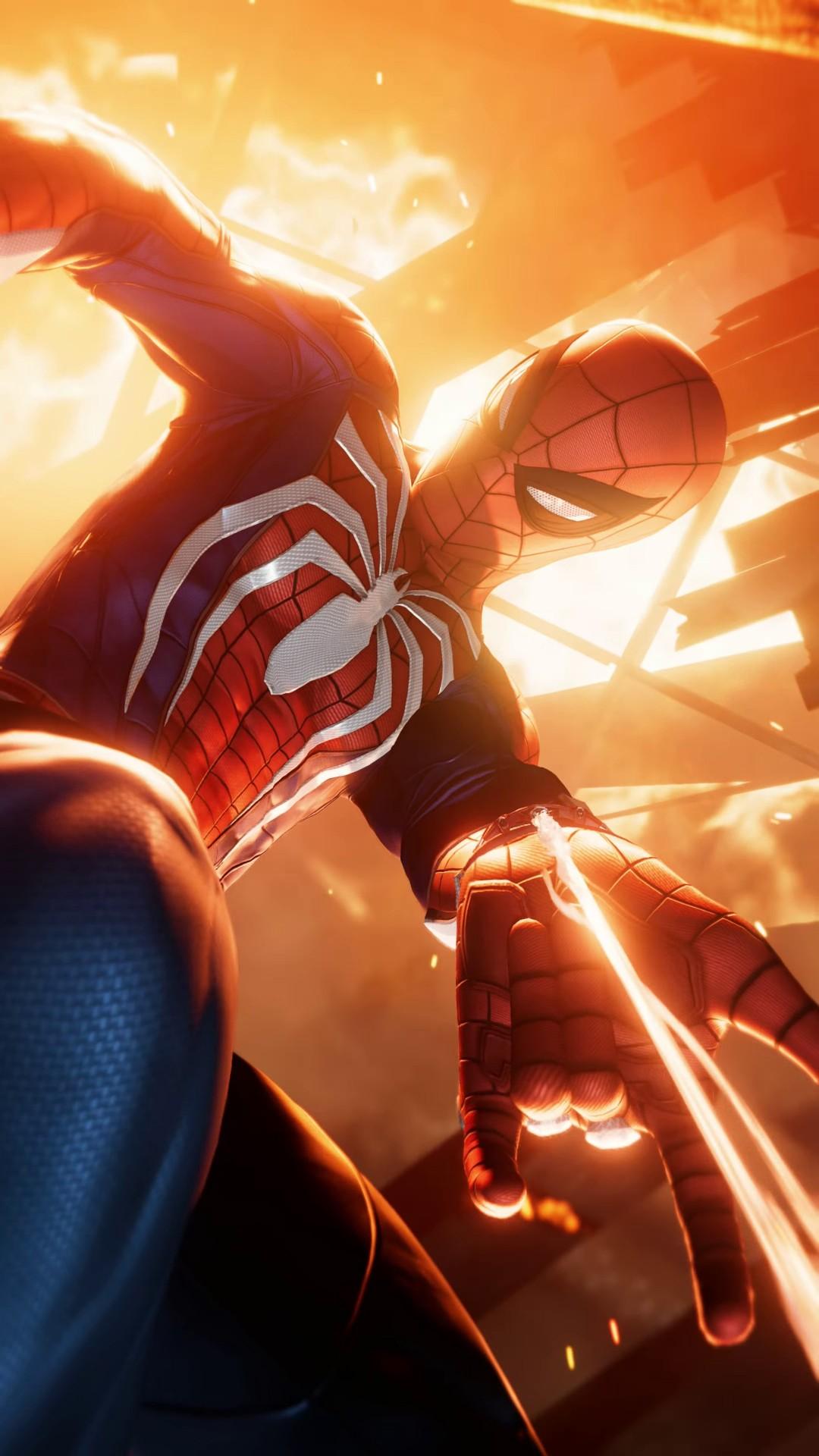 Spider Man PS4 4K Wallpaper