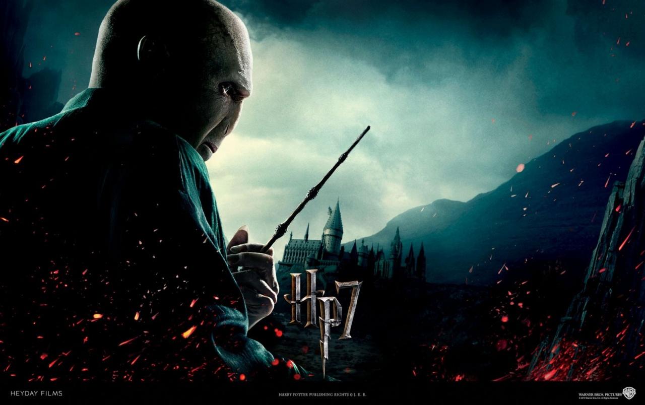 Harry Potter and the Deathly Hallows: Lord Voldemort wallpaper
