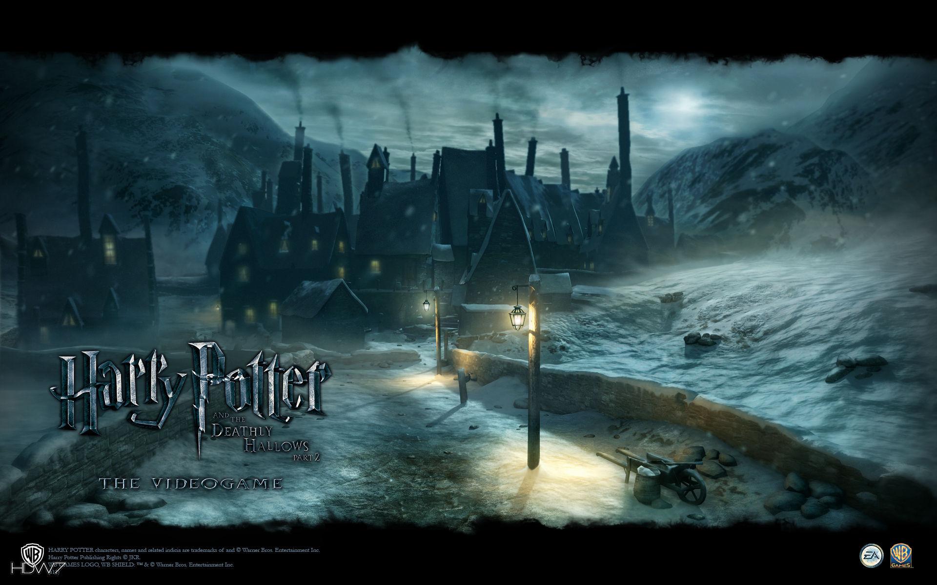 harry potter and the deathly hallows hogsmeade widescreen wallpaper