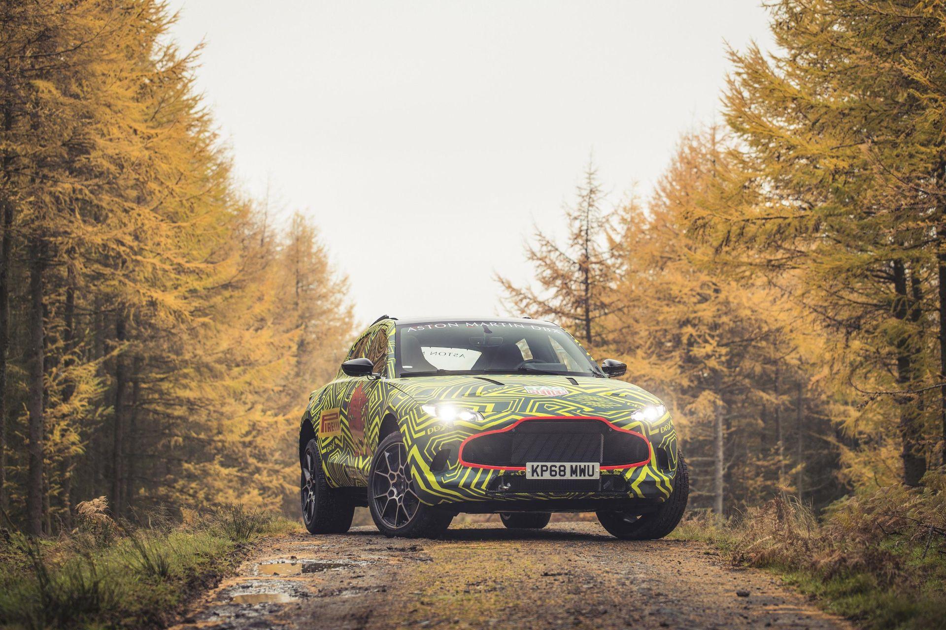 All Electric Aston Martin DBX Concept Goes With Gas Instead