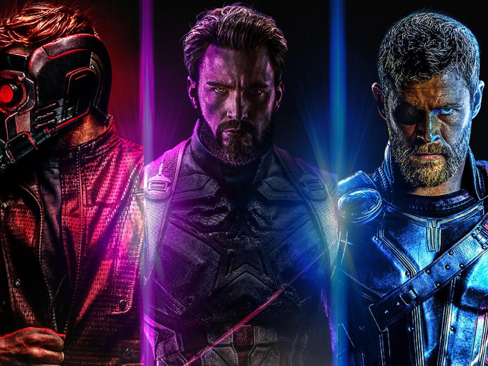 Download 1600x1200 Wallpaper Avengers: Infinity War, Star Lord