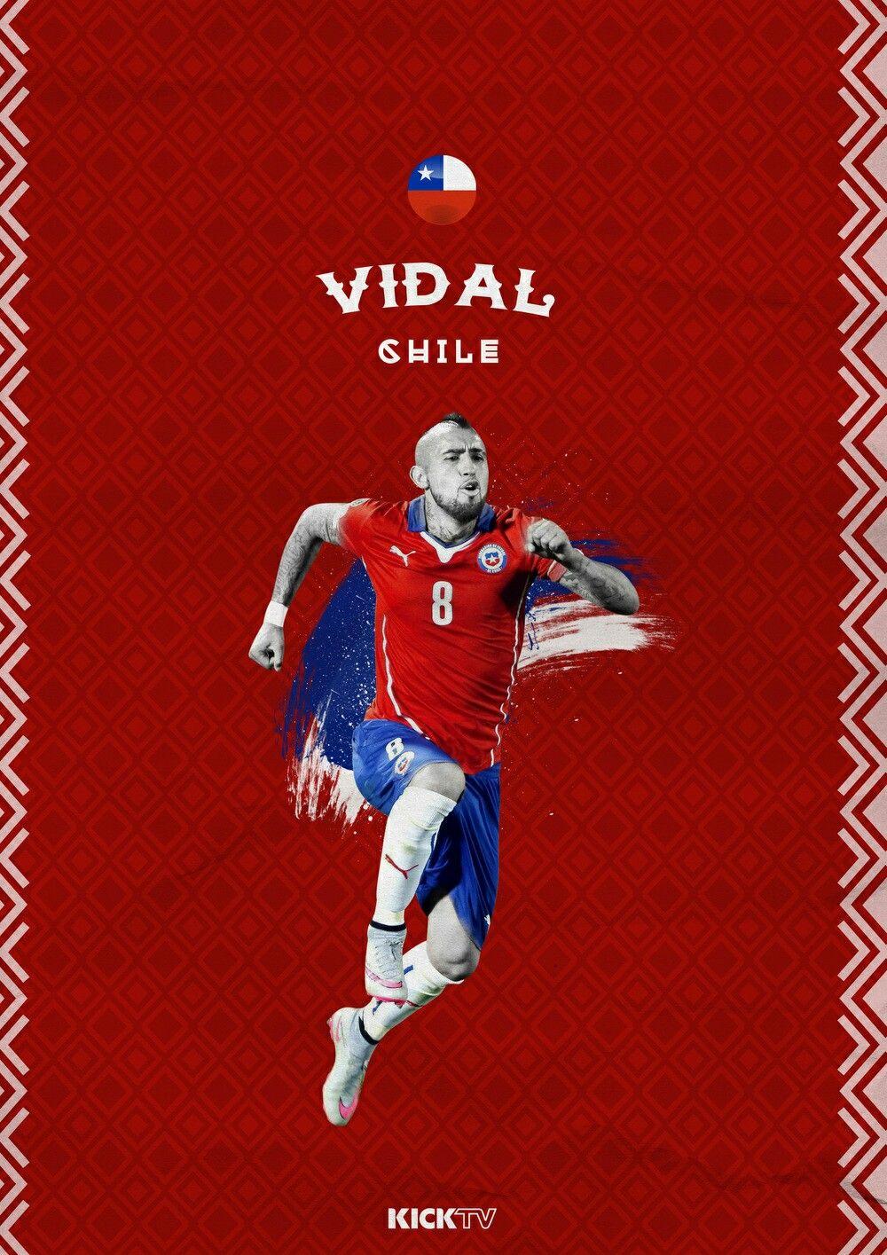 Arturo Vidal of Chile wallpaper. sports. Football