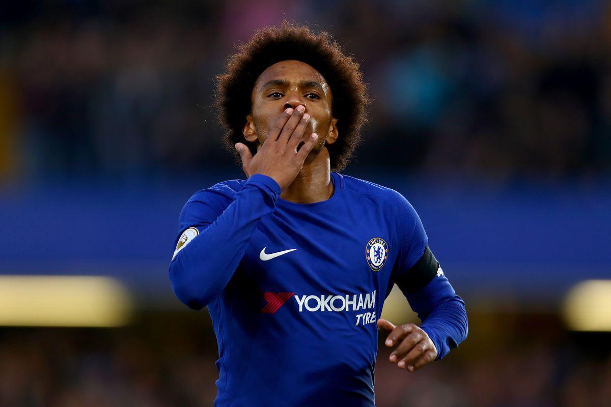Willian commits his future to Chelsea, is 'very happy' at 'his club