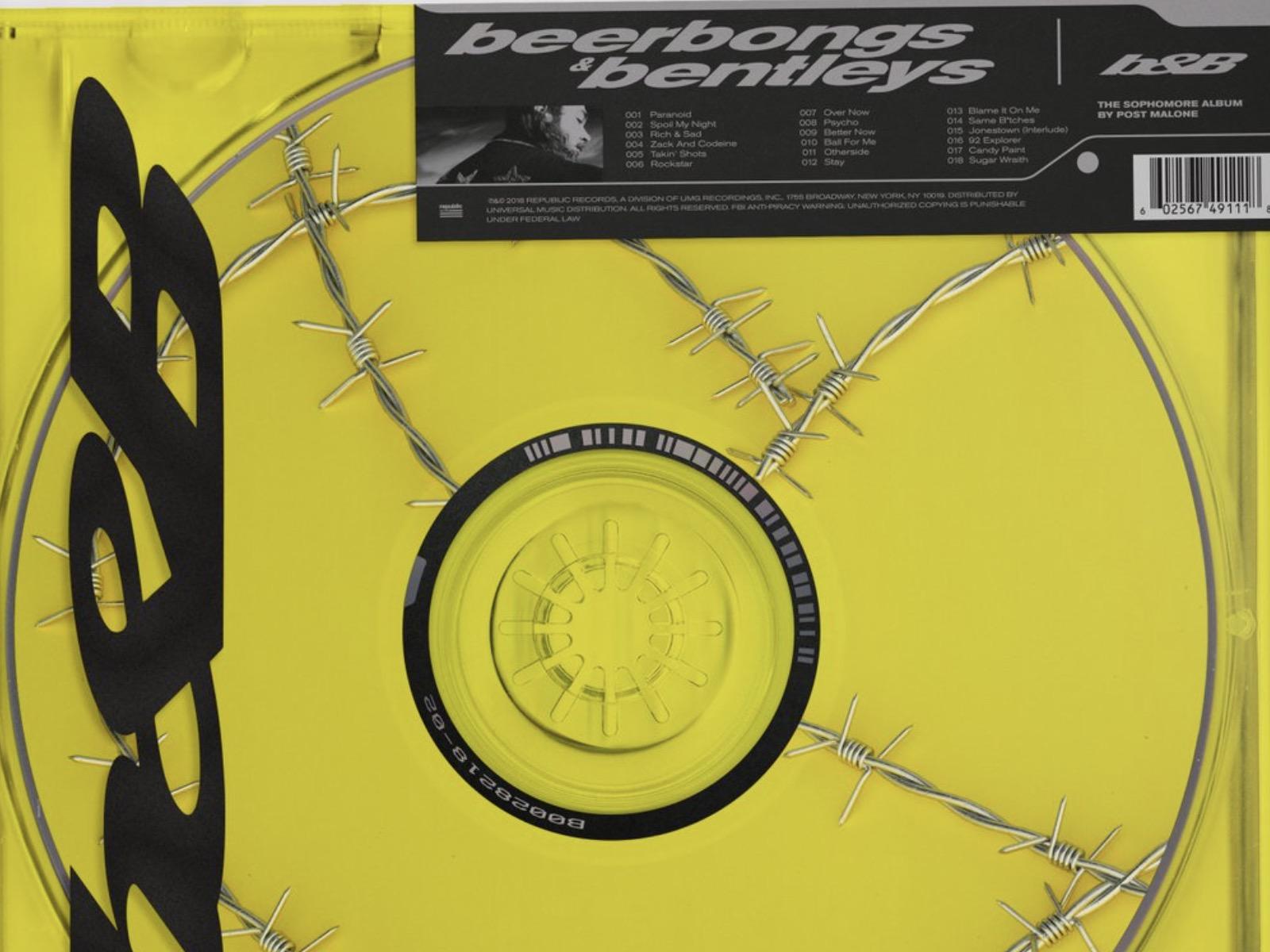 Post Malone's Beerbongs & Bentleys Crushes Huge First Day Streaming