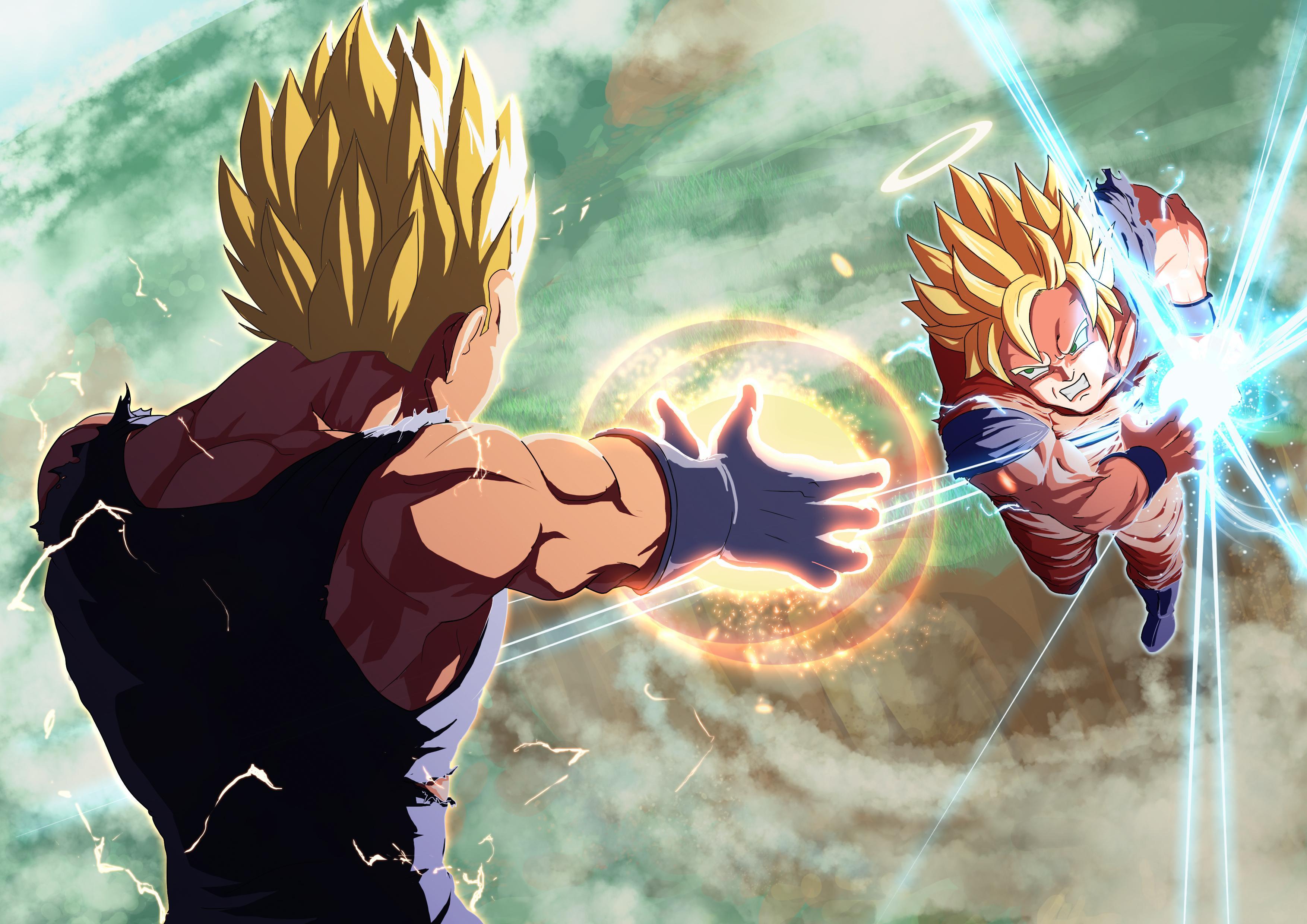 Dragon Ball Z image *Goku & Vageta* HD wallpaper and background