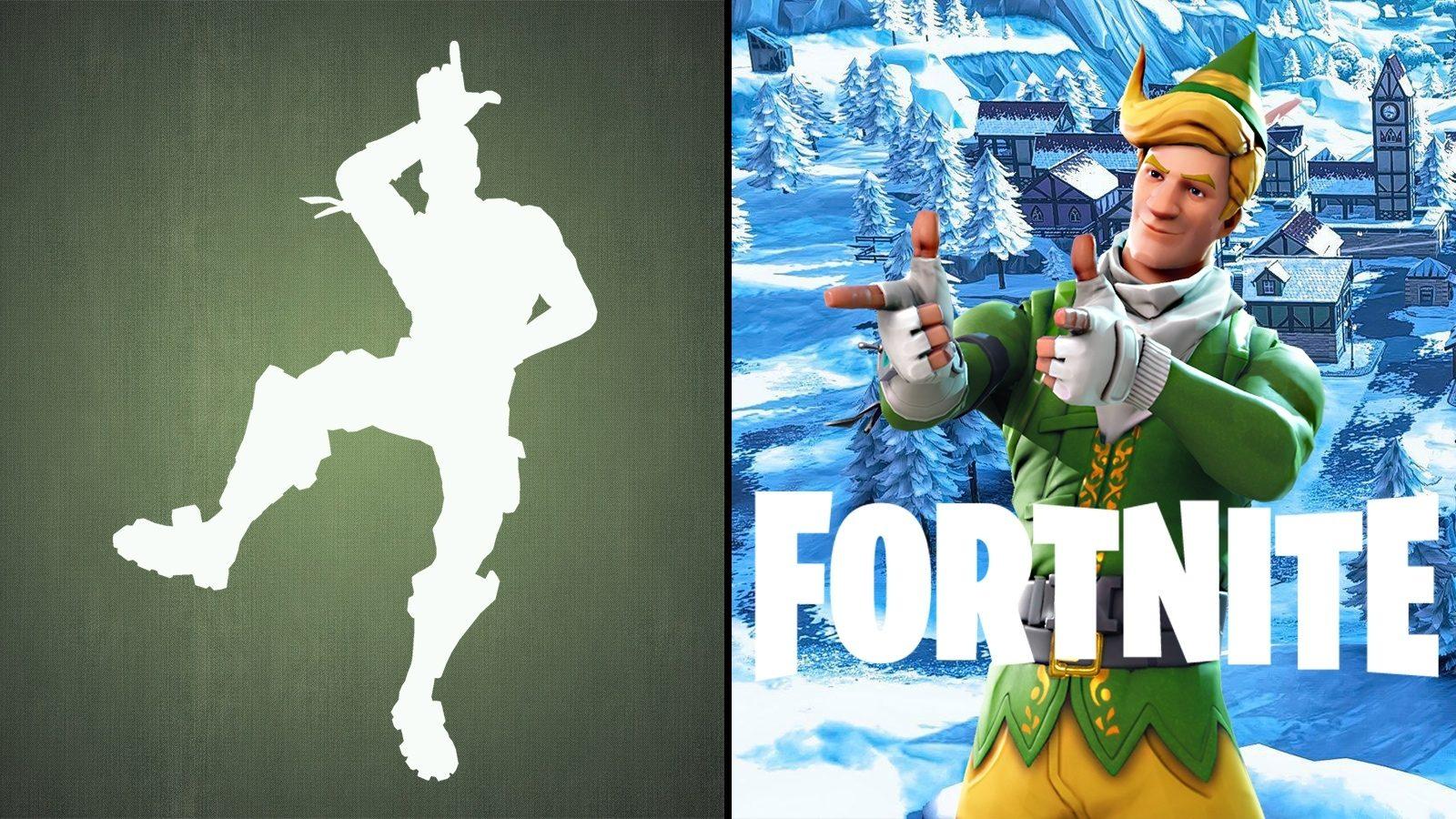 скин пс фортнайт. новогодний take the l.