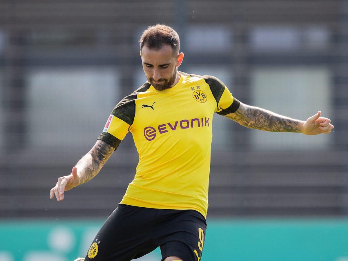 Alcacer much happier at Dortmund. FOX Sports Asia