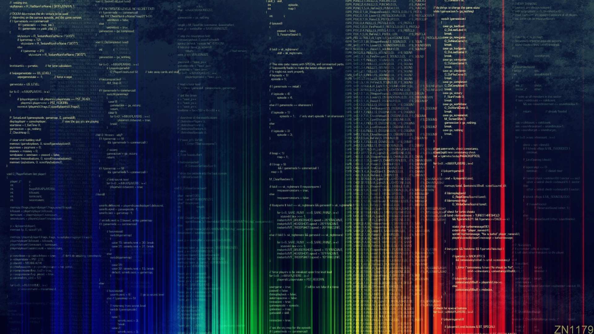 Desktop source code and Wallpaper by Computer language with coding