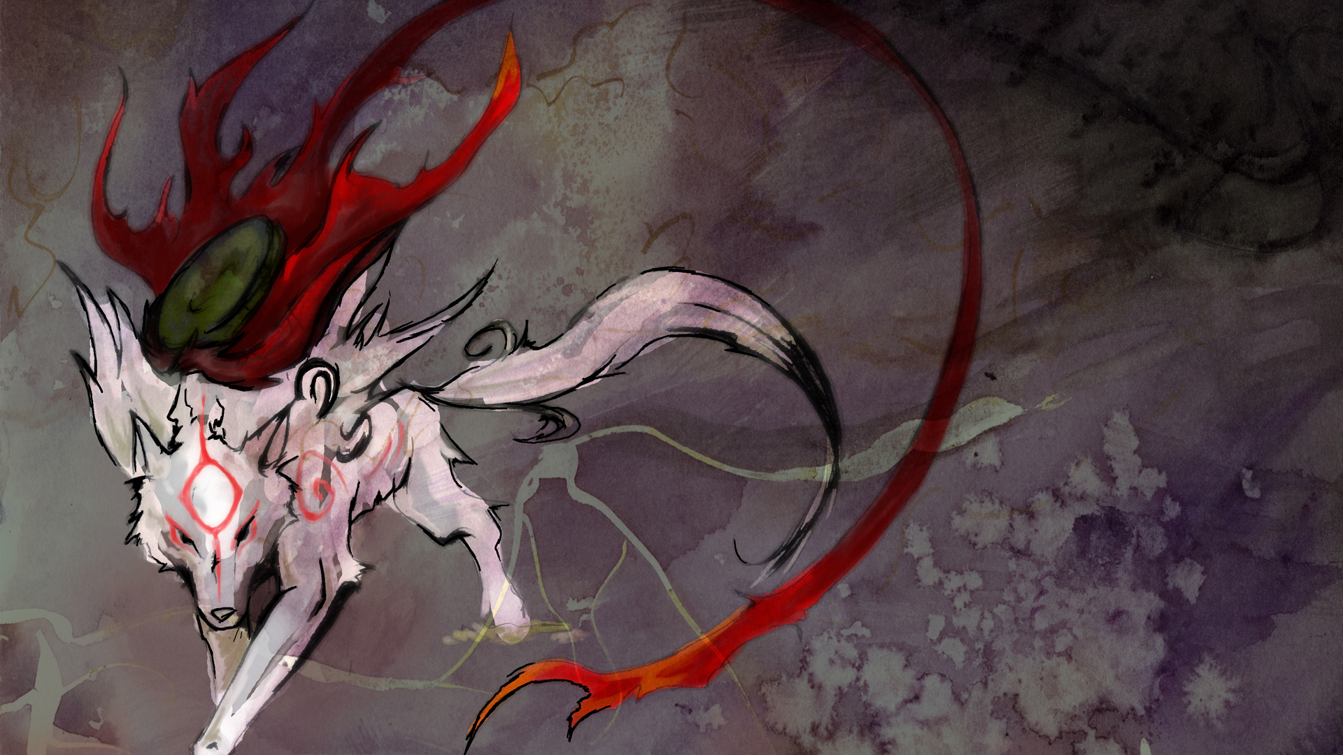 Okami Wallpaper 1080p from Shadow of Death