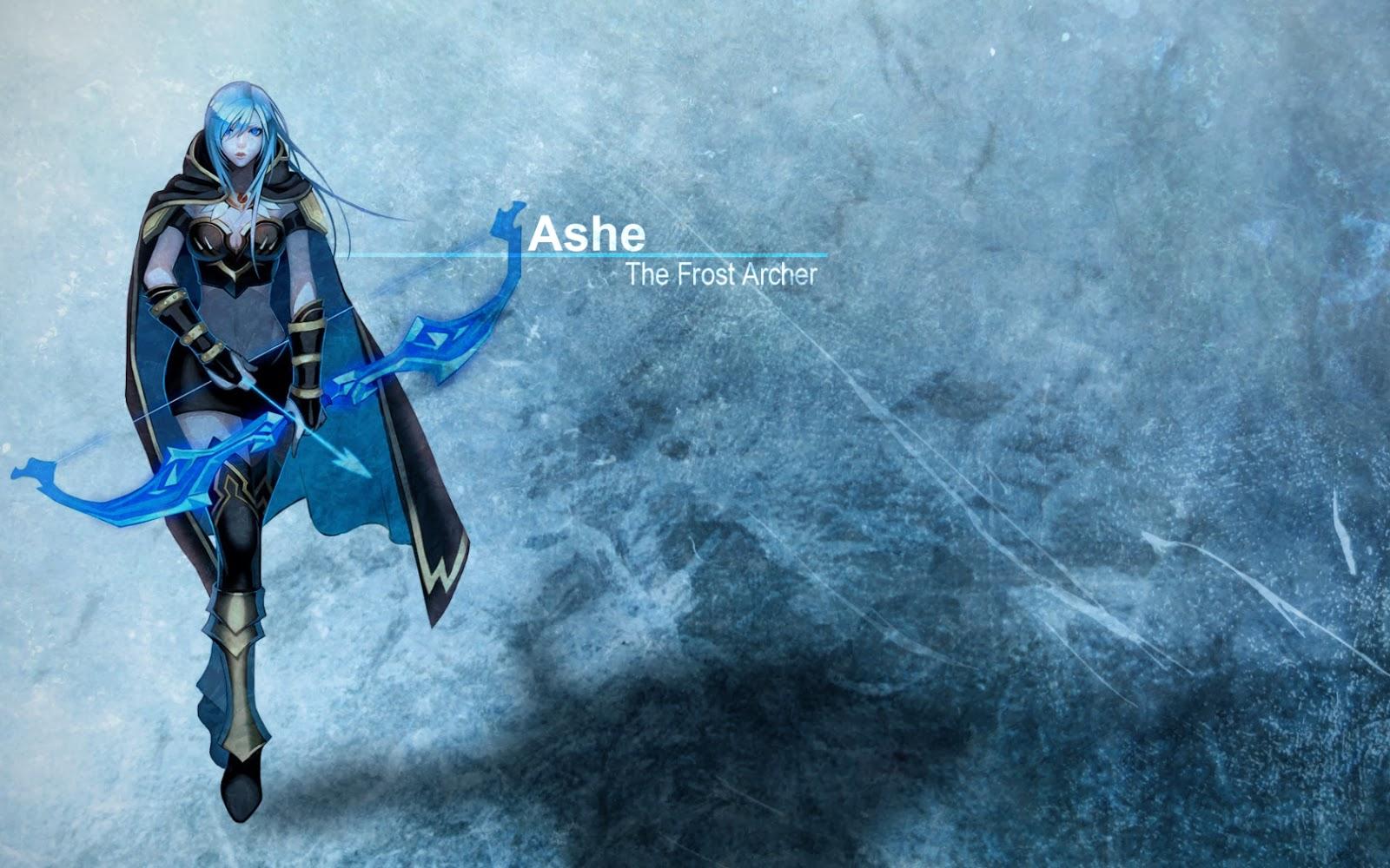 Ashe League of Legends Wallpaper, Ashe Desktop Wallpaper