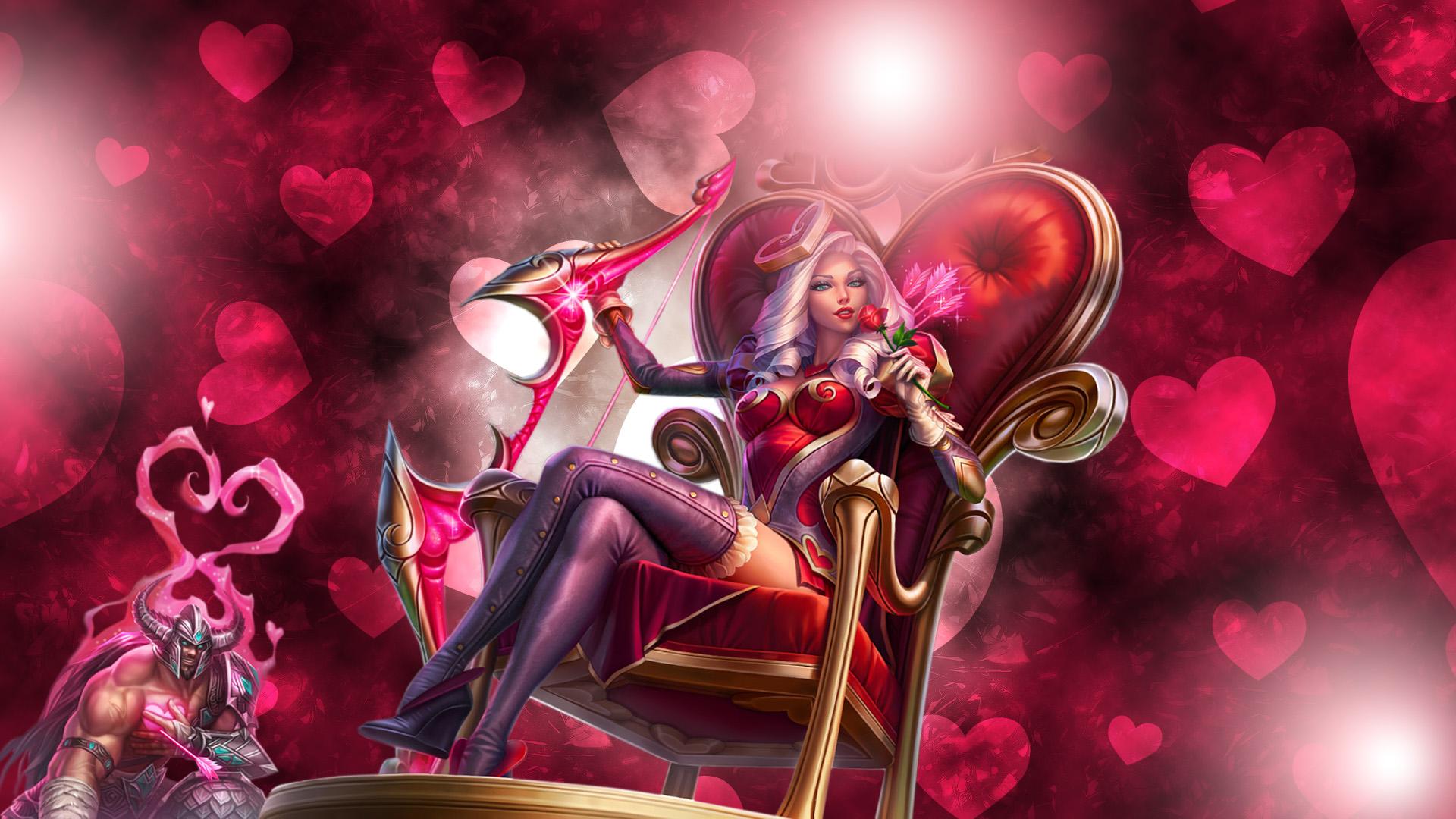 Group of Ashe Wallpaper Heartseeker