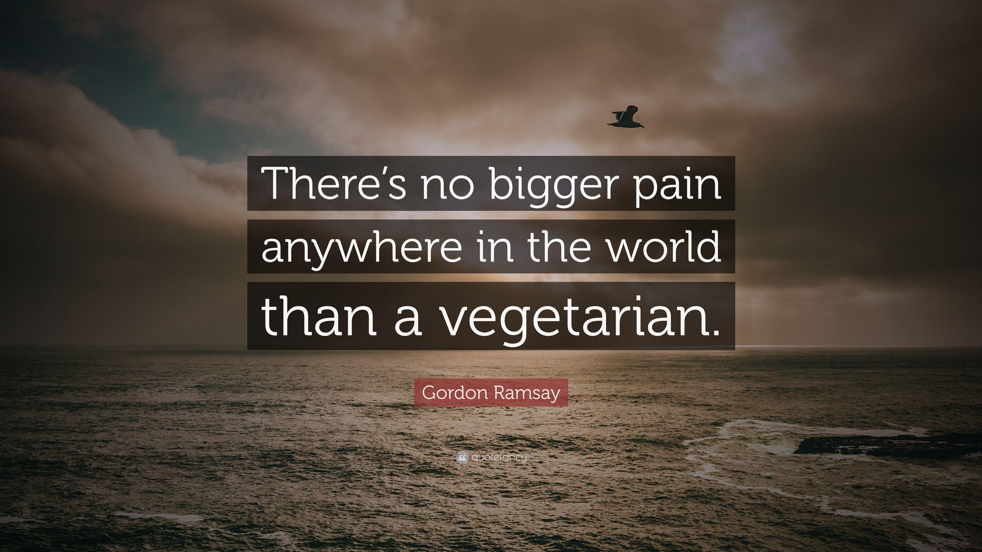 Gordon Ramsay Quote: "There's no bigger pain anywhere in the worl...