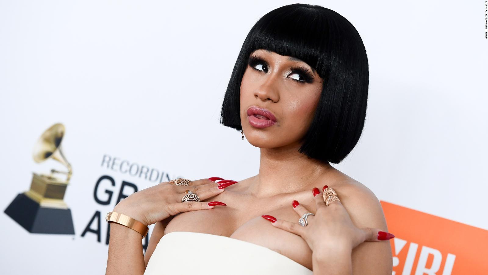 Cardi B dropped her new video for 'Press' and the timing is very