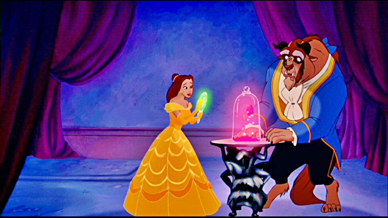 Beauty and the Beast Rose HD Image for iPod