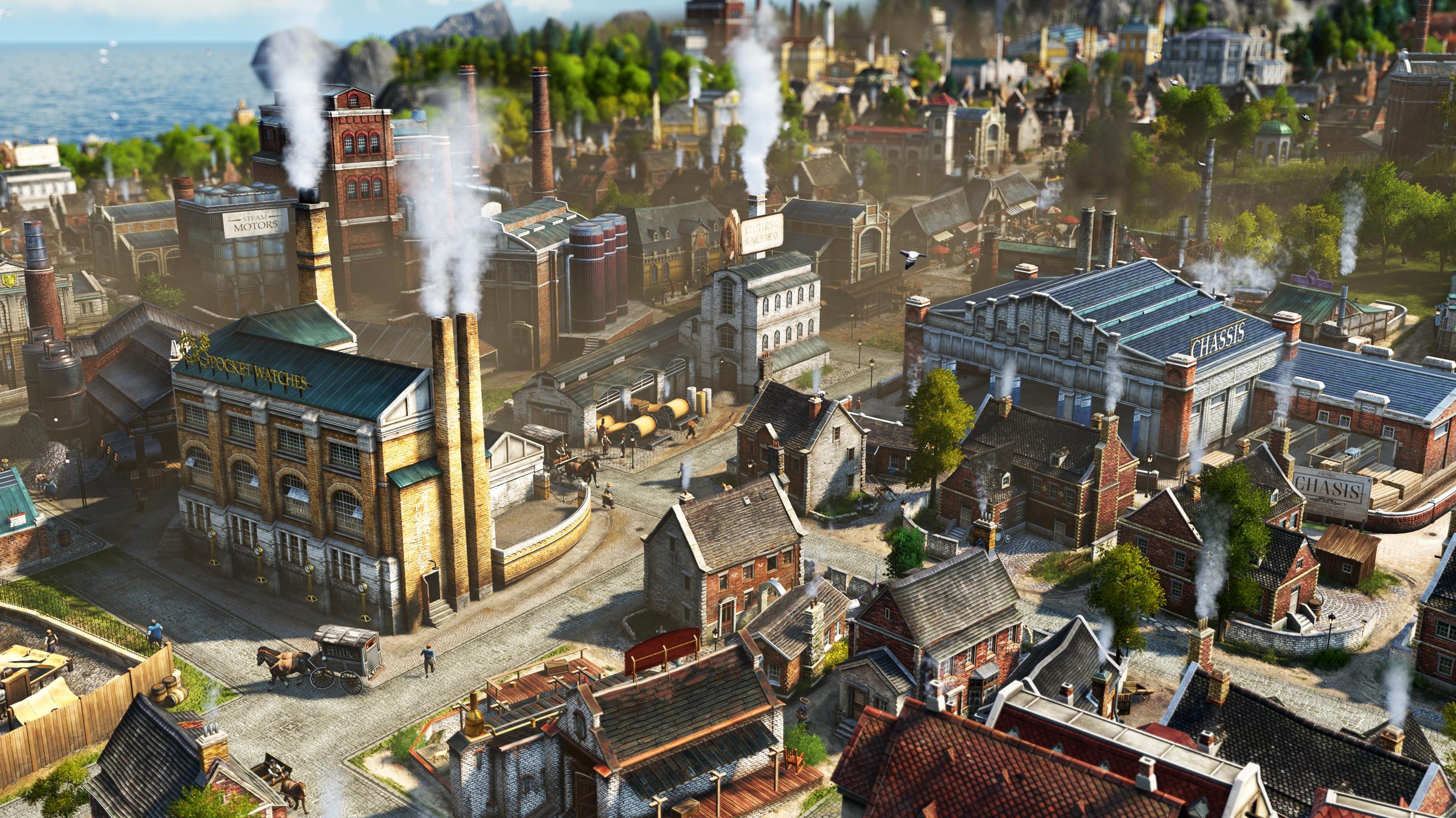 Lead an industrial revolution and change history in Anno 1800