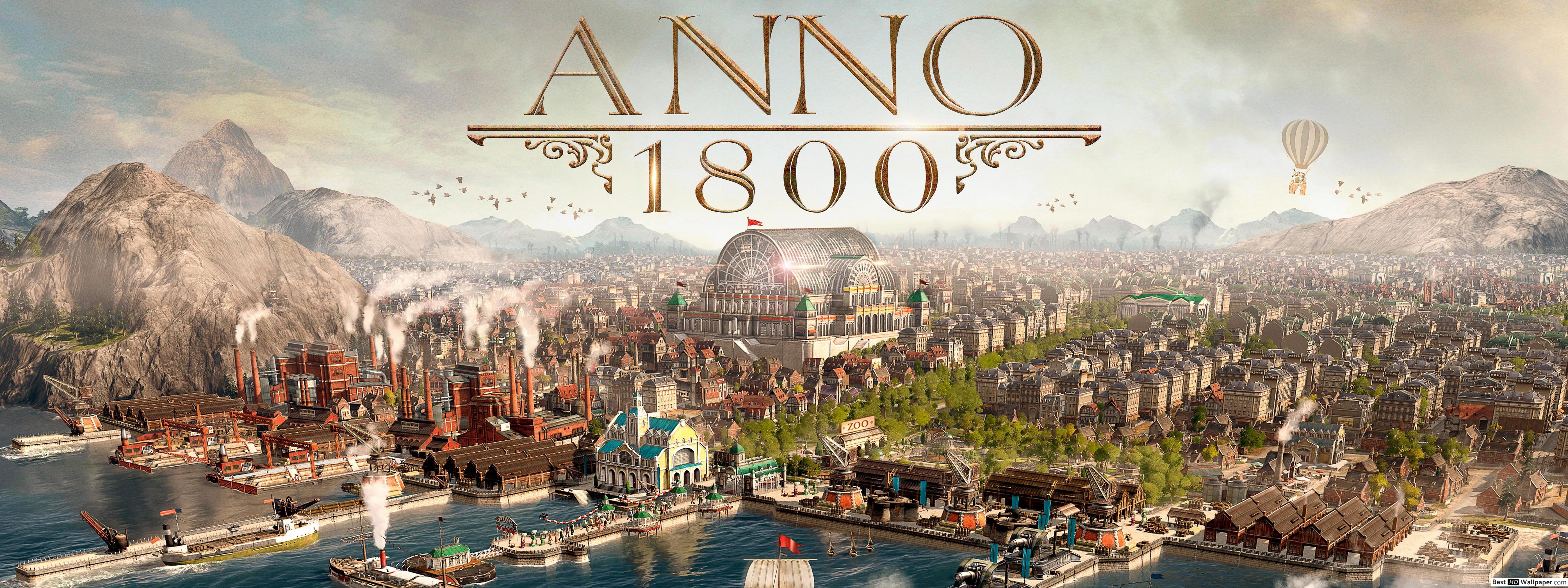 Anno 1800 oyunu (2019 oyun) HD duvar kağıdı indir