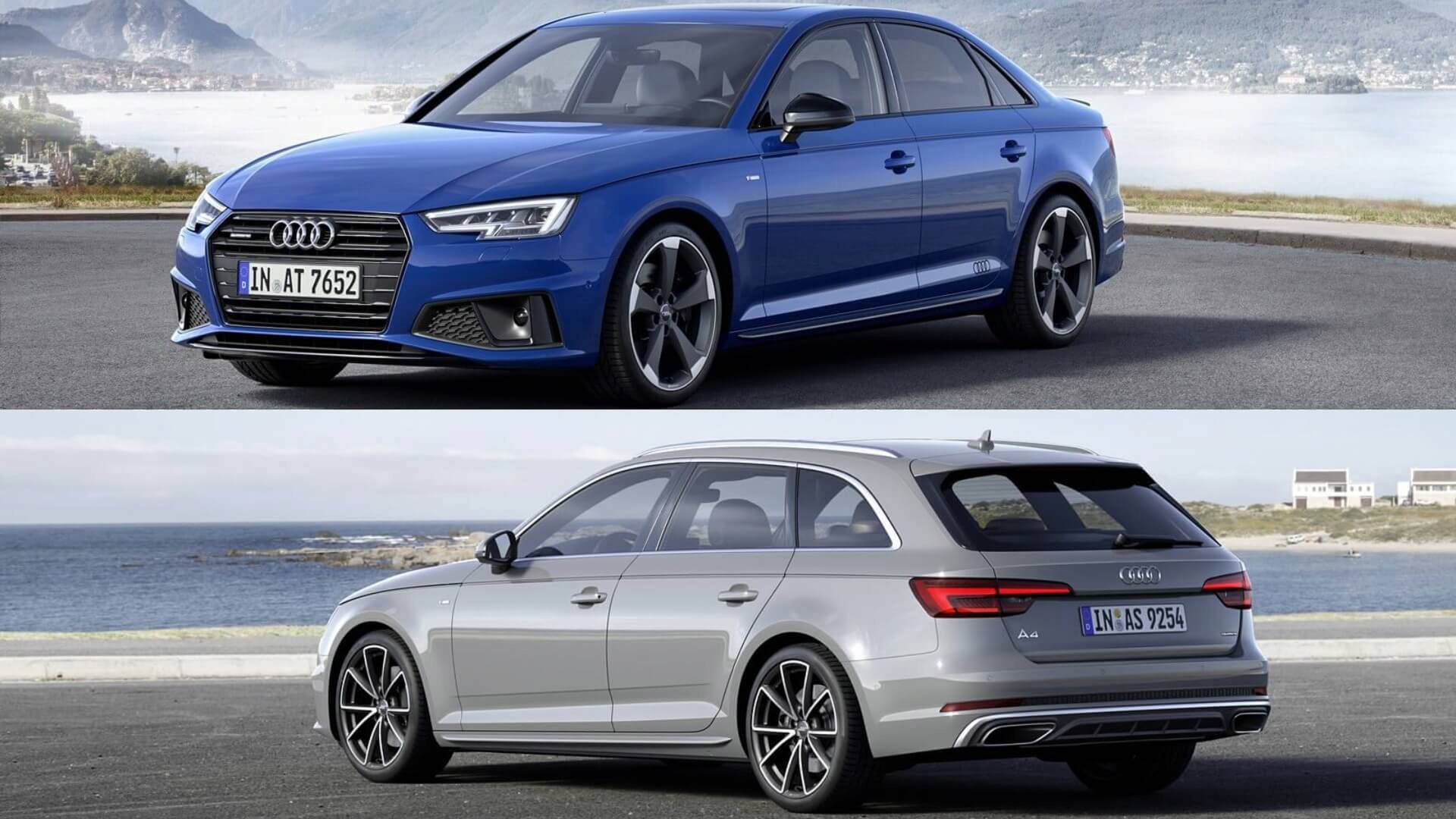 Audi A4 Saloon, Avant unveiled in Europe with discreet changes