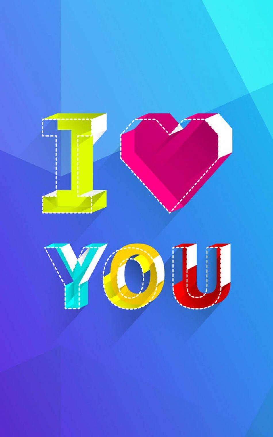 Download I Love You Clipart Free Pure 4K Ultra HD Mobile Wallpaper