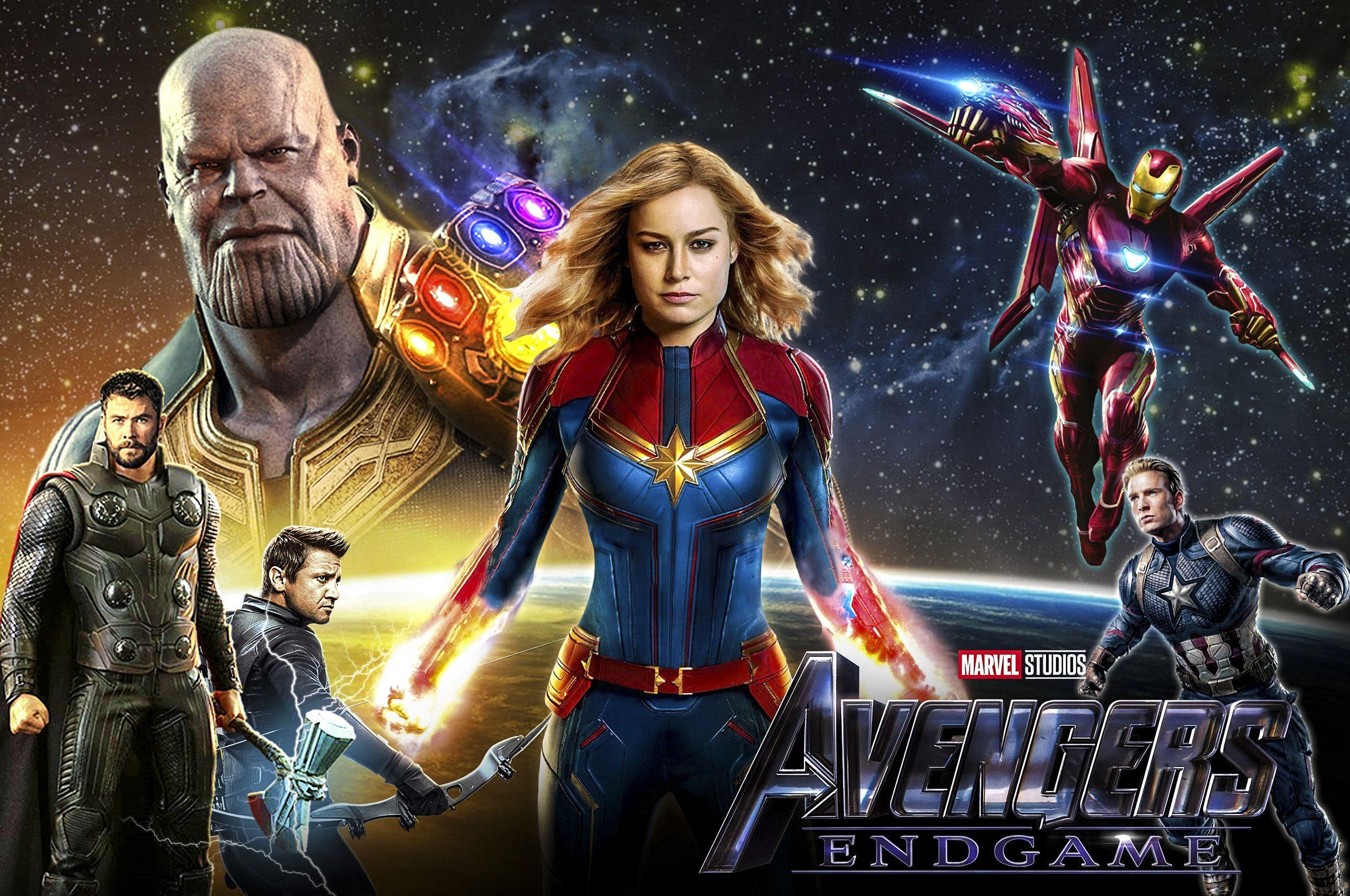 Avengers End Game Artworks 4k Thor Wallpaper, Thanos Wallpaper