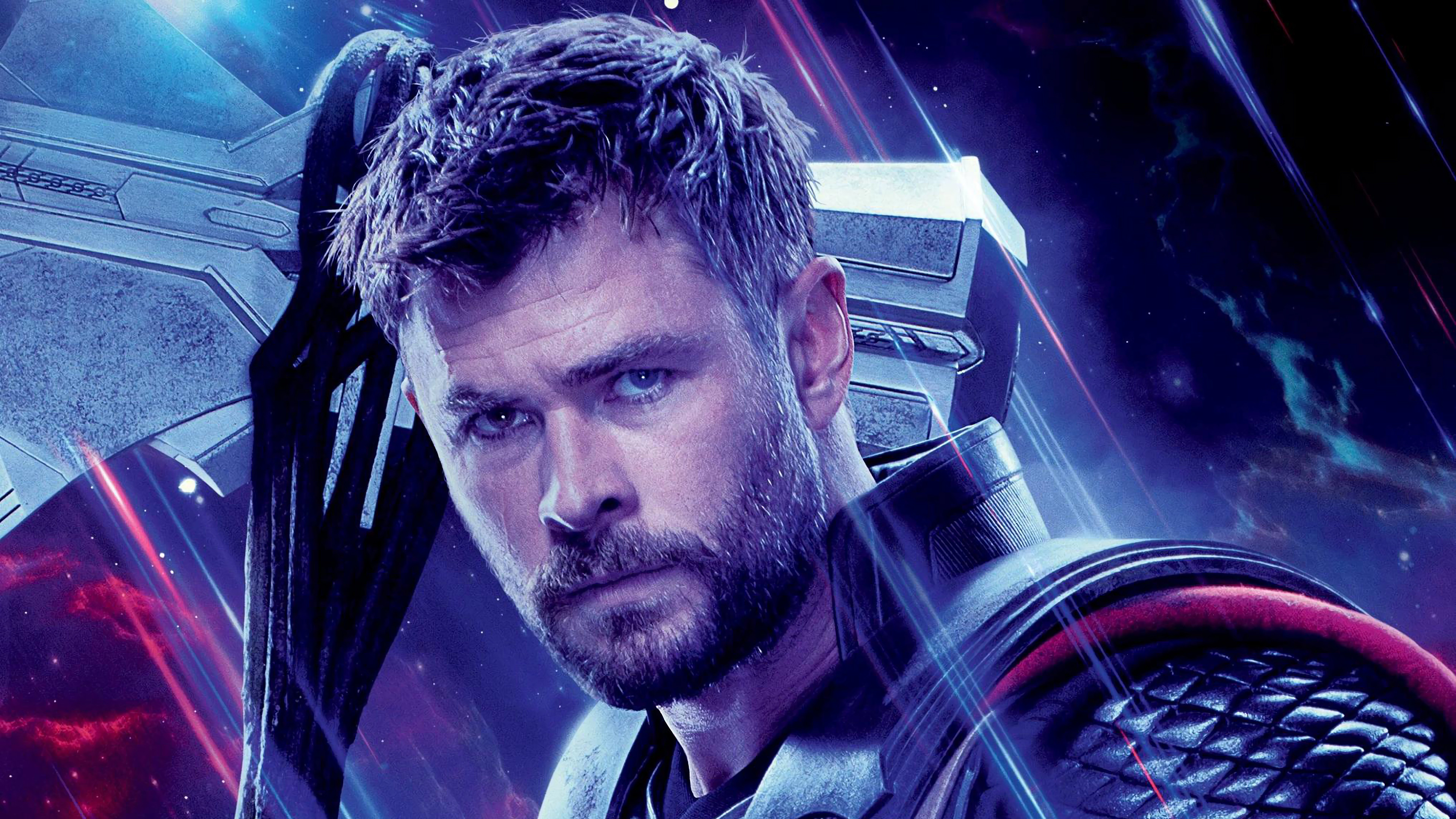 Avengers: Endgame, Thor, 4K, Wallpaper