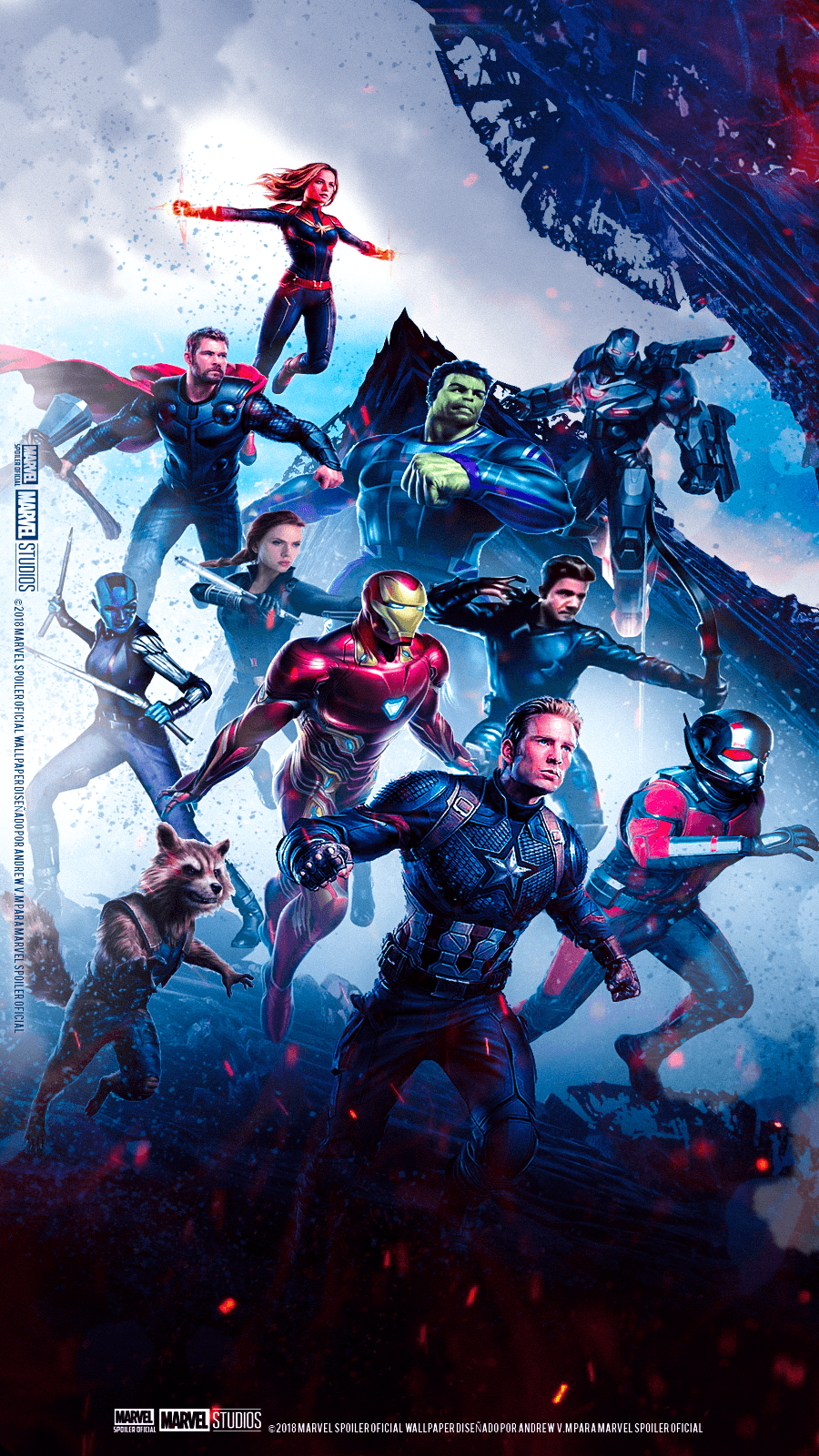 Avengers Endgame Poster Wallpaper. Full Movie 2019