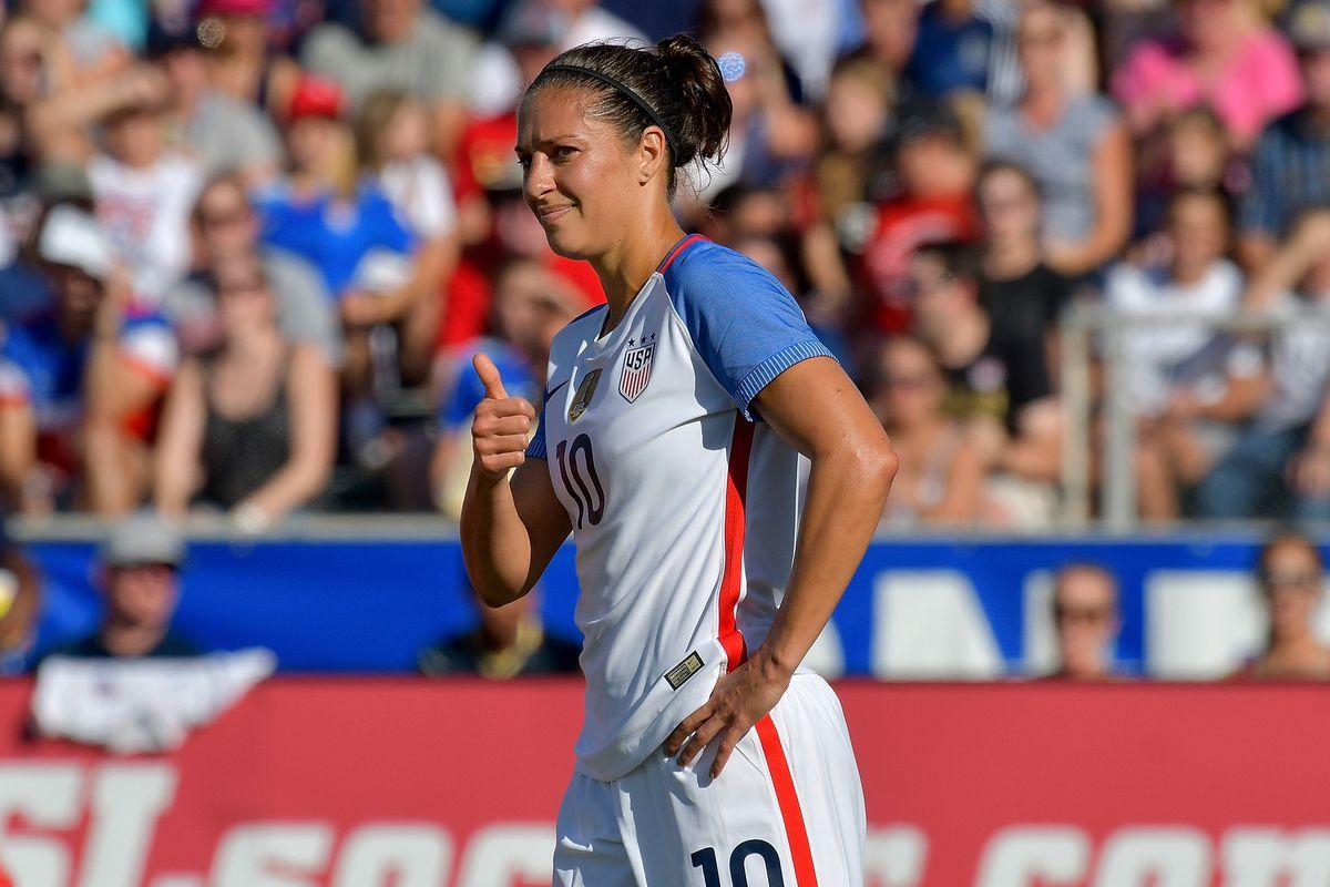 Carli Lloyd misses out on repeat FIFA best player award
