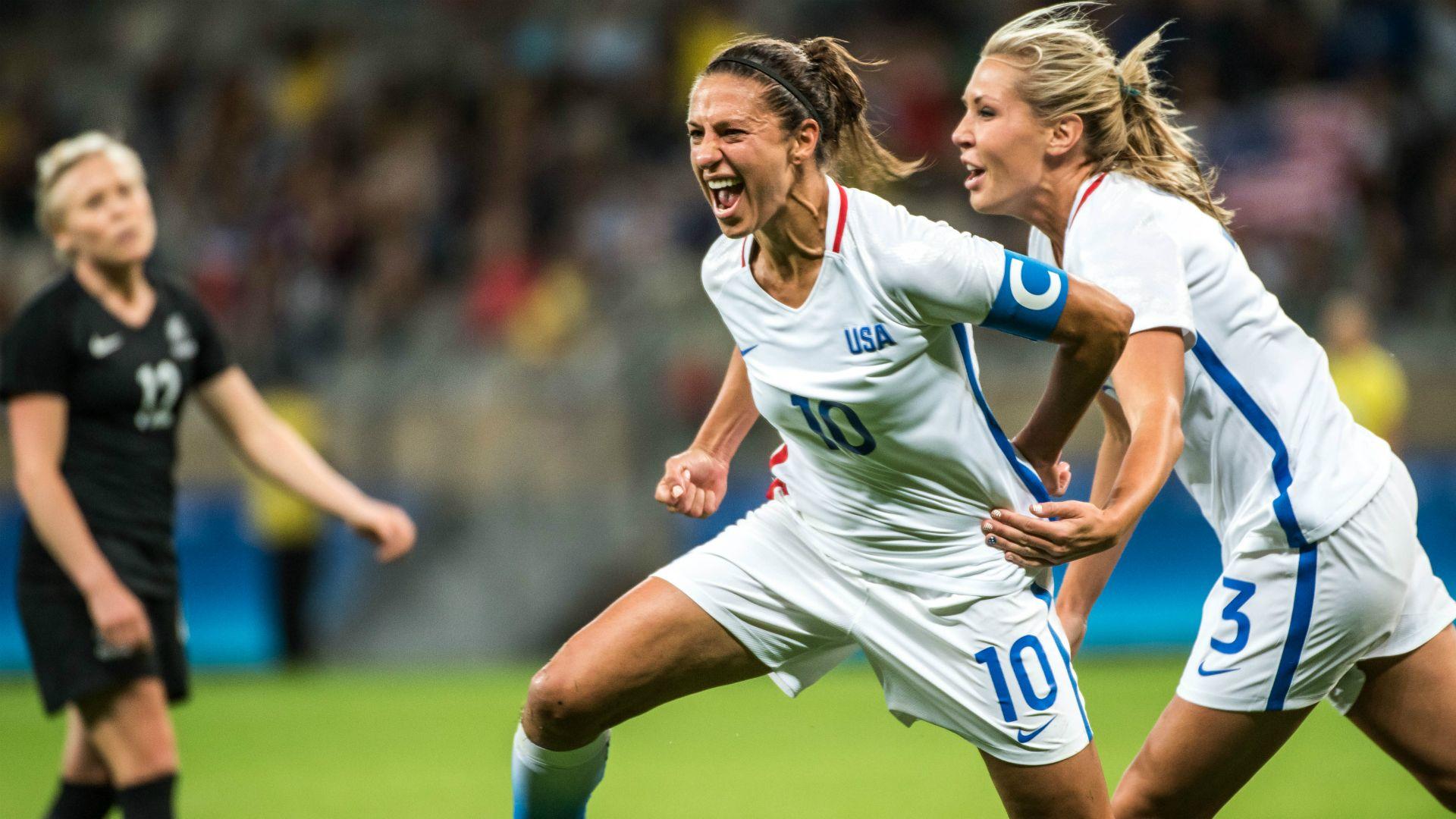 Carli Lloyd sends USA past France in women's soccer
