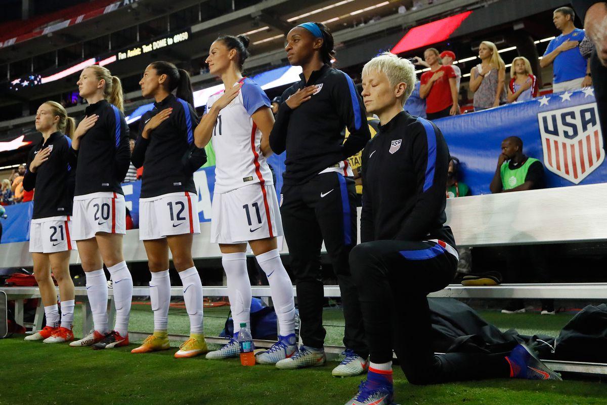 U.S. Soccer banned Megan Rapinoe's national anthem protest without