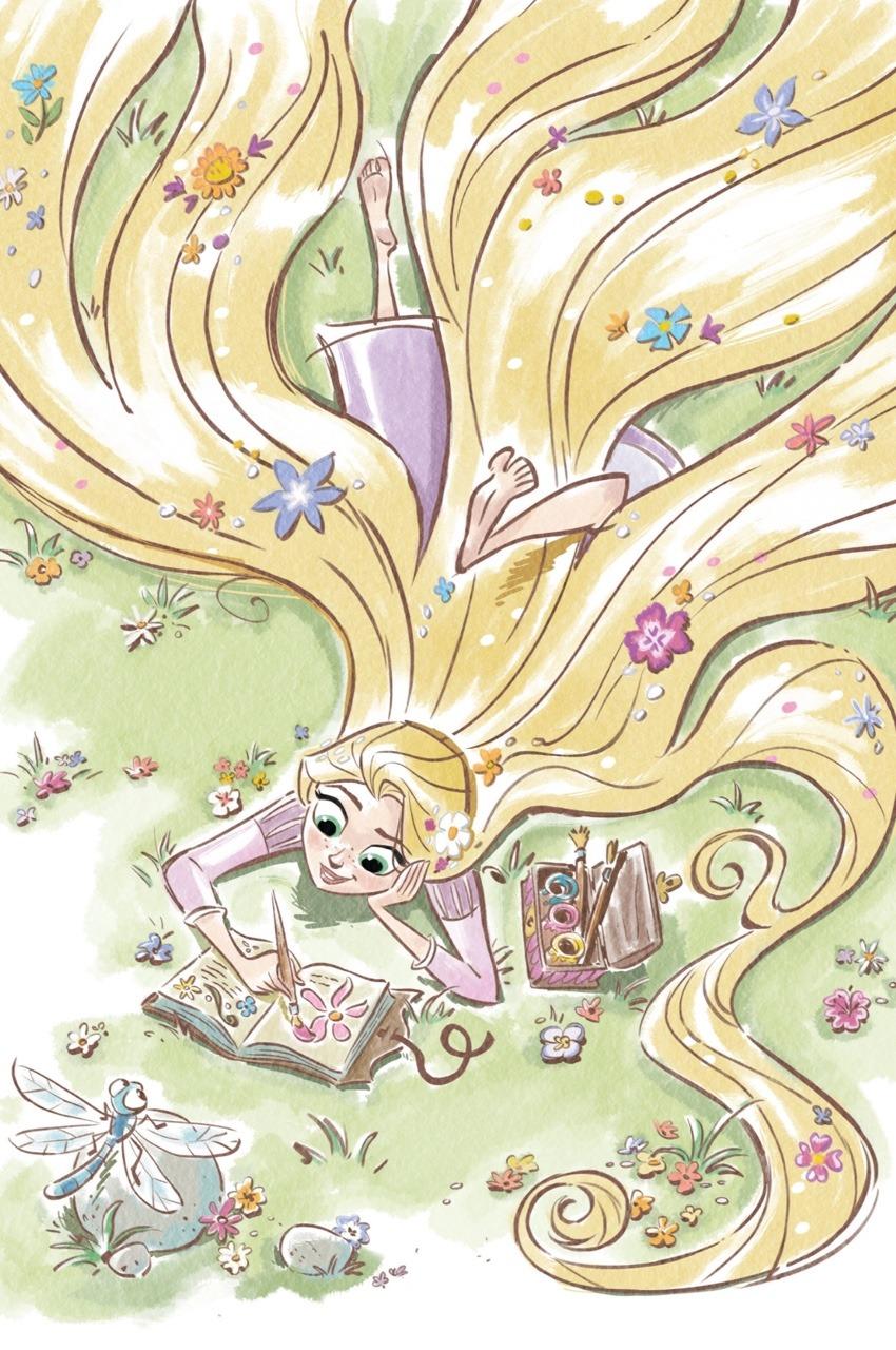 Disney Princess image Tangled The Series: Storybook Illustration HD