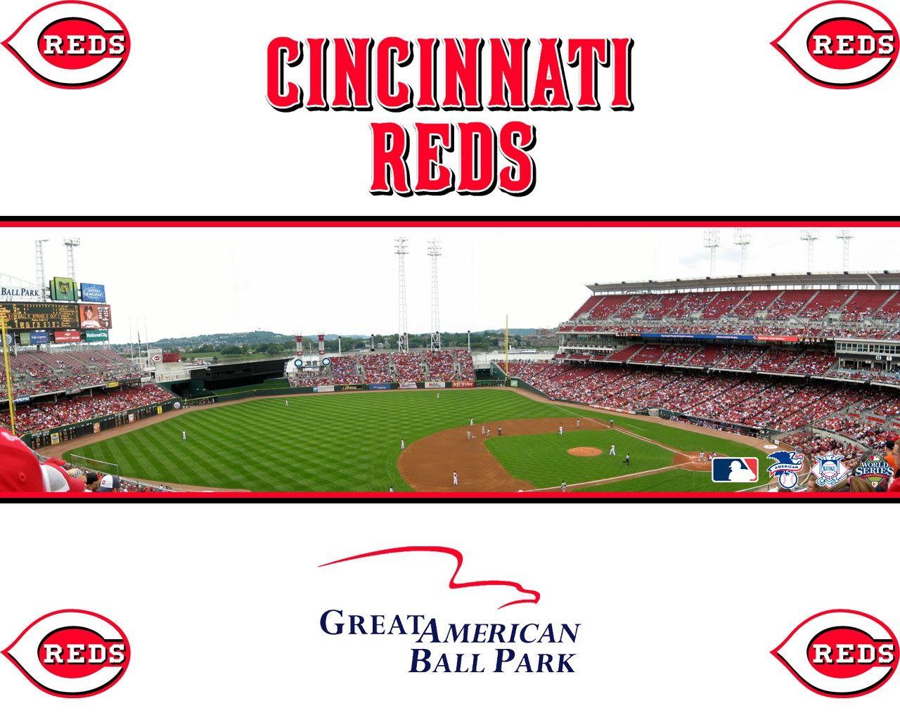 Cincinnati Reds Desktop Wallpaper 1280x1024 (197.87 KB)